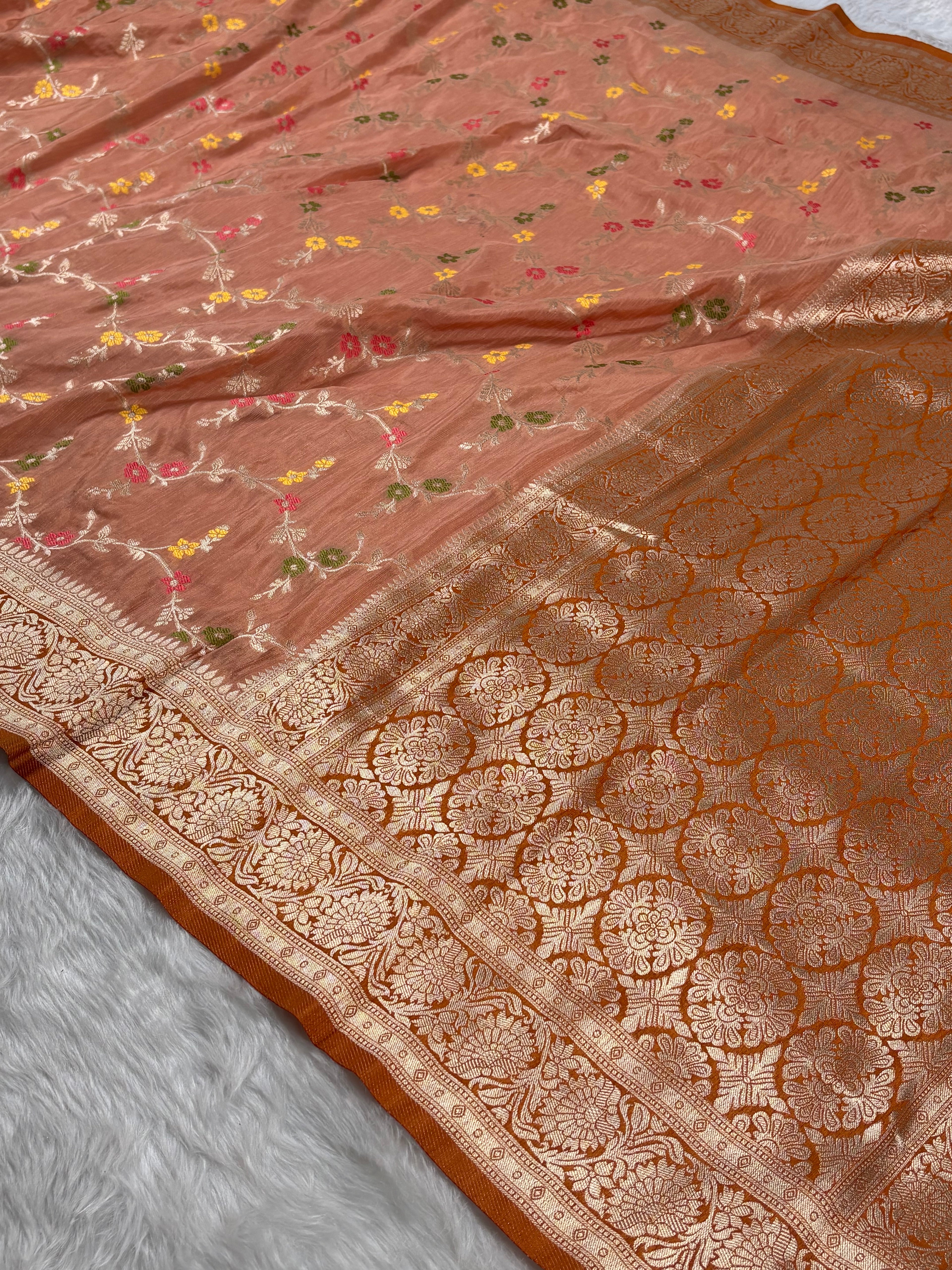Banarasi Linen Pashmina Saree