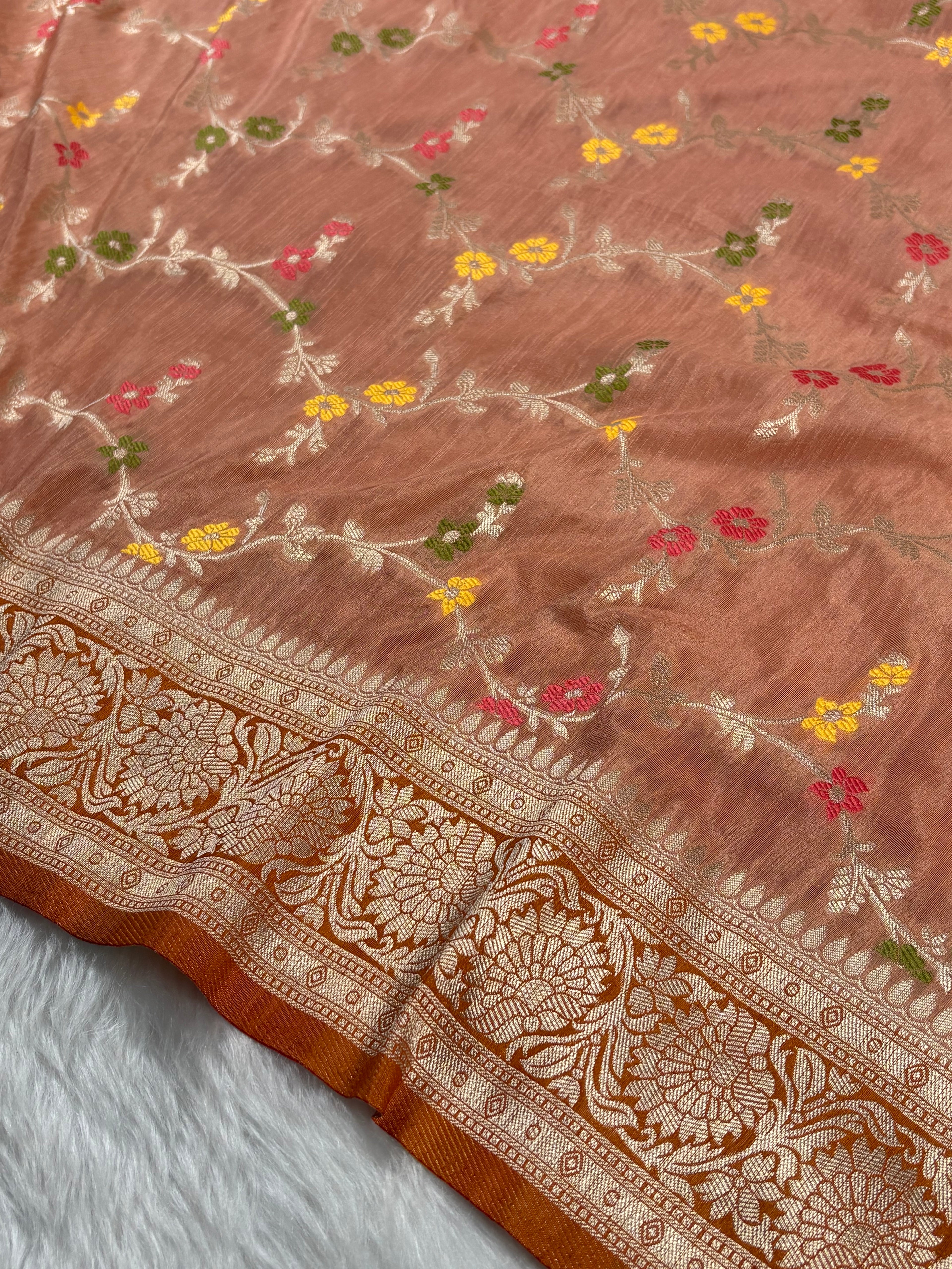Banarasi Linen Pashmina Saree
