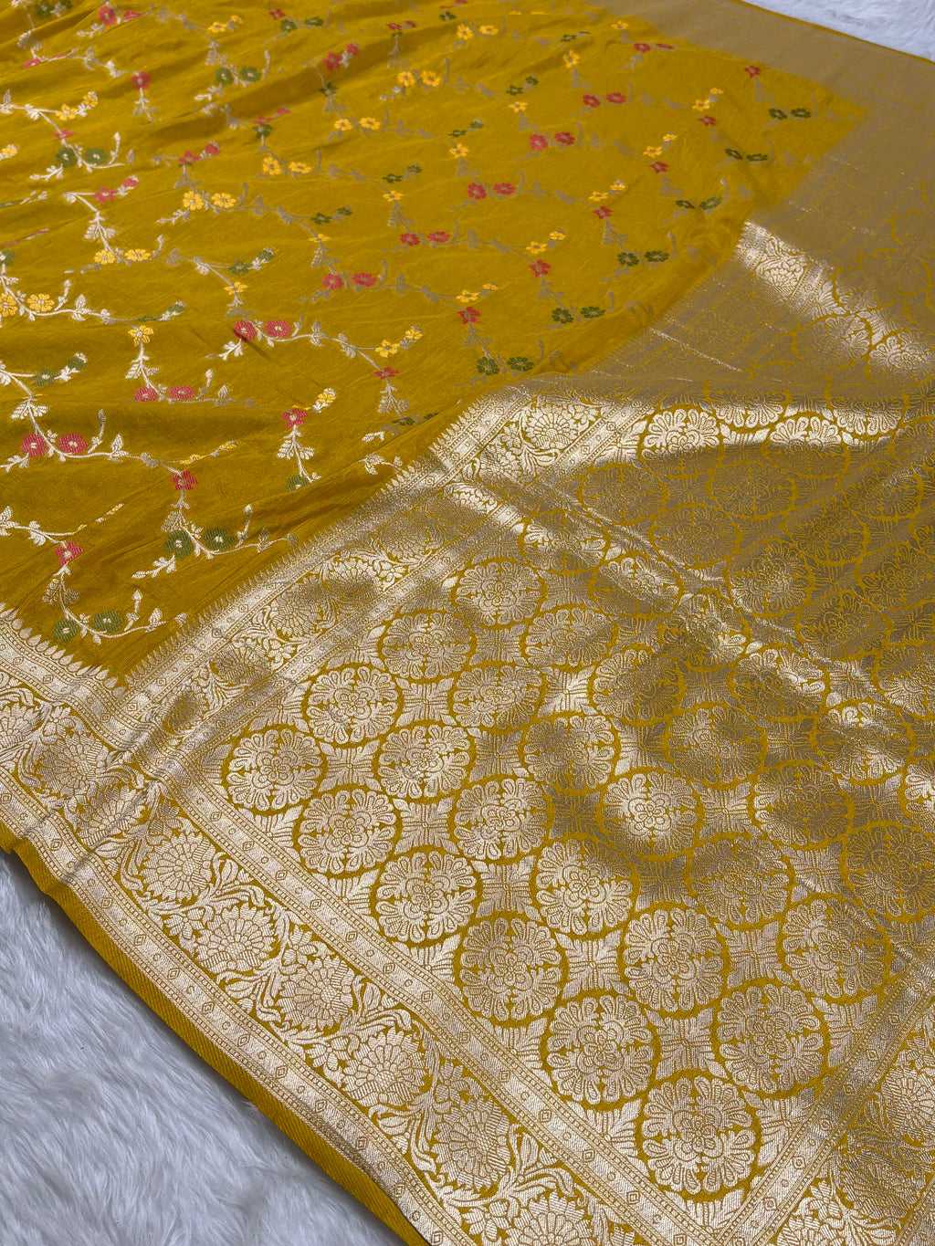 Banarasi Linen Pashmina Saree