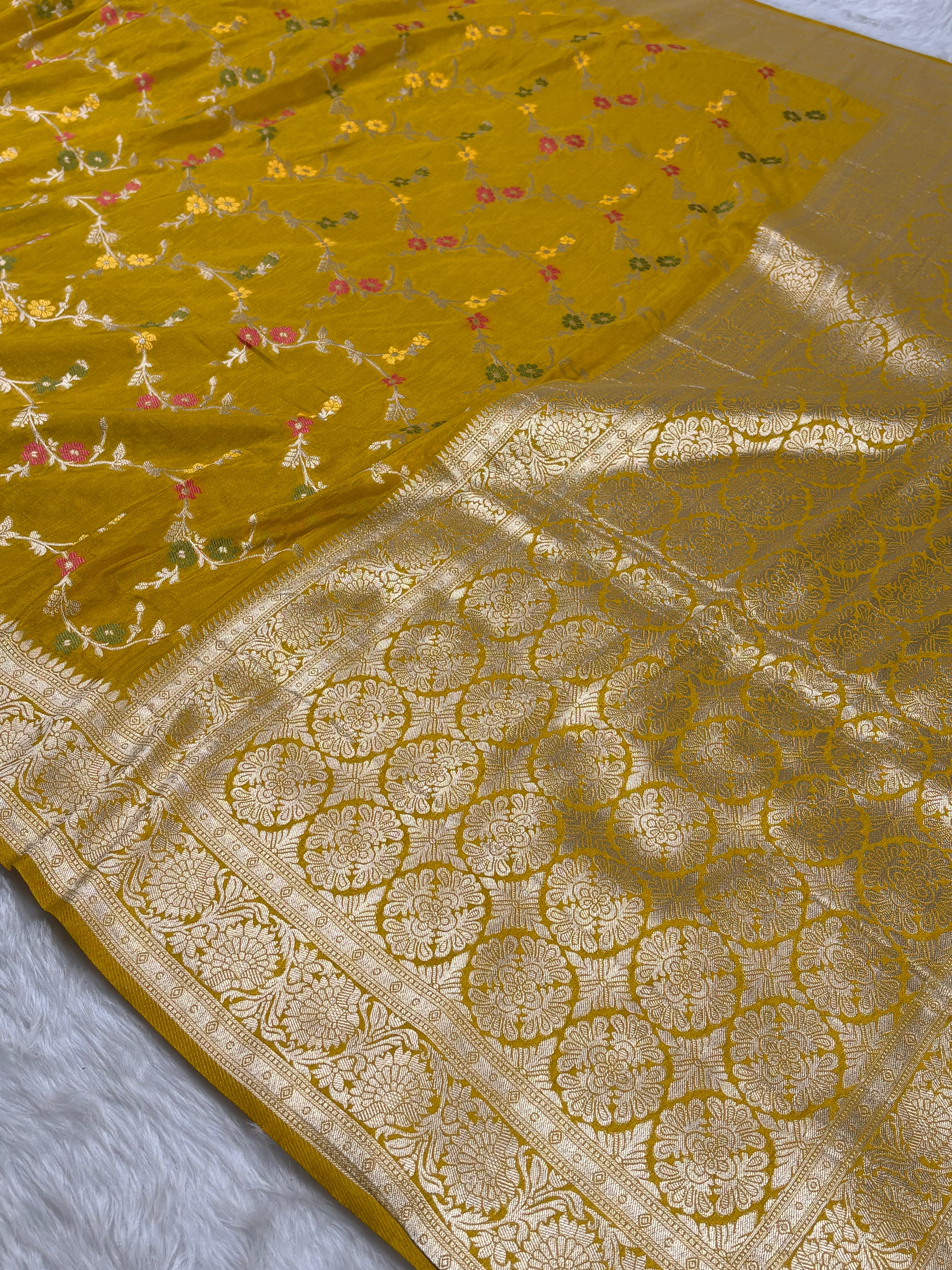 Banarasi Linen Pashmina Saree