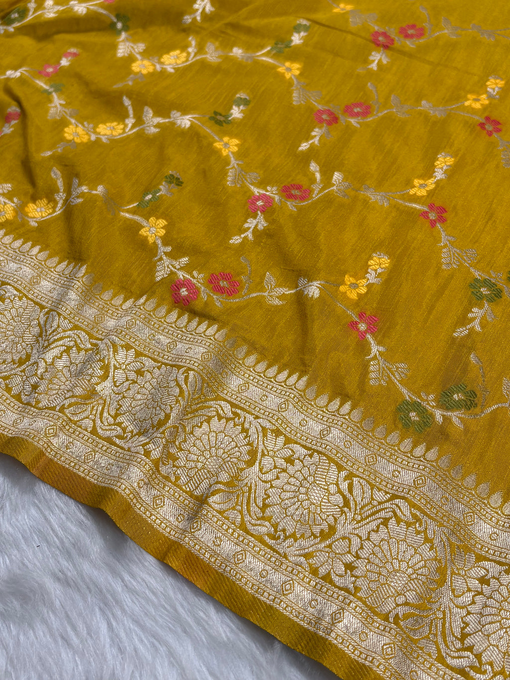Banarasi Linen Pashmina Saree