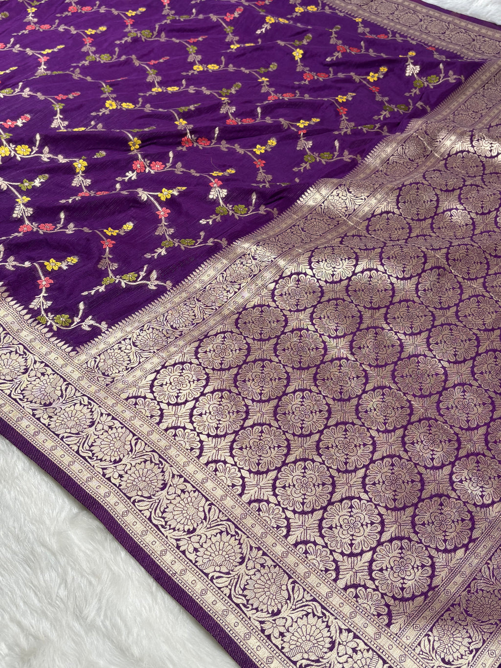 Banarasi Linen Pashmina Saree