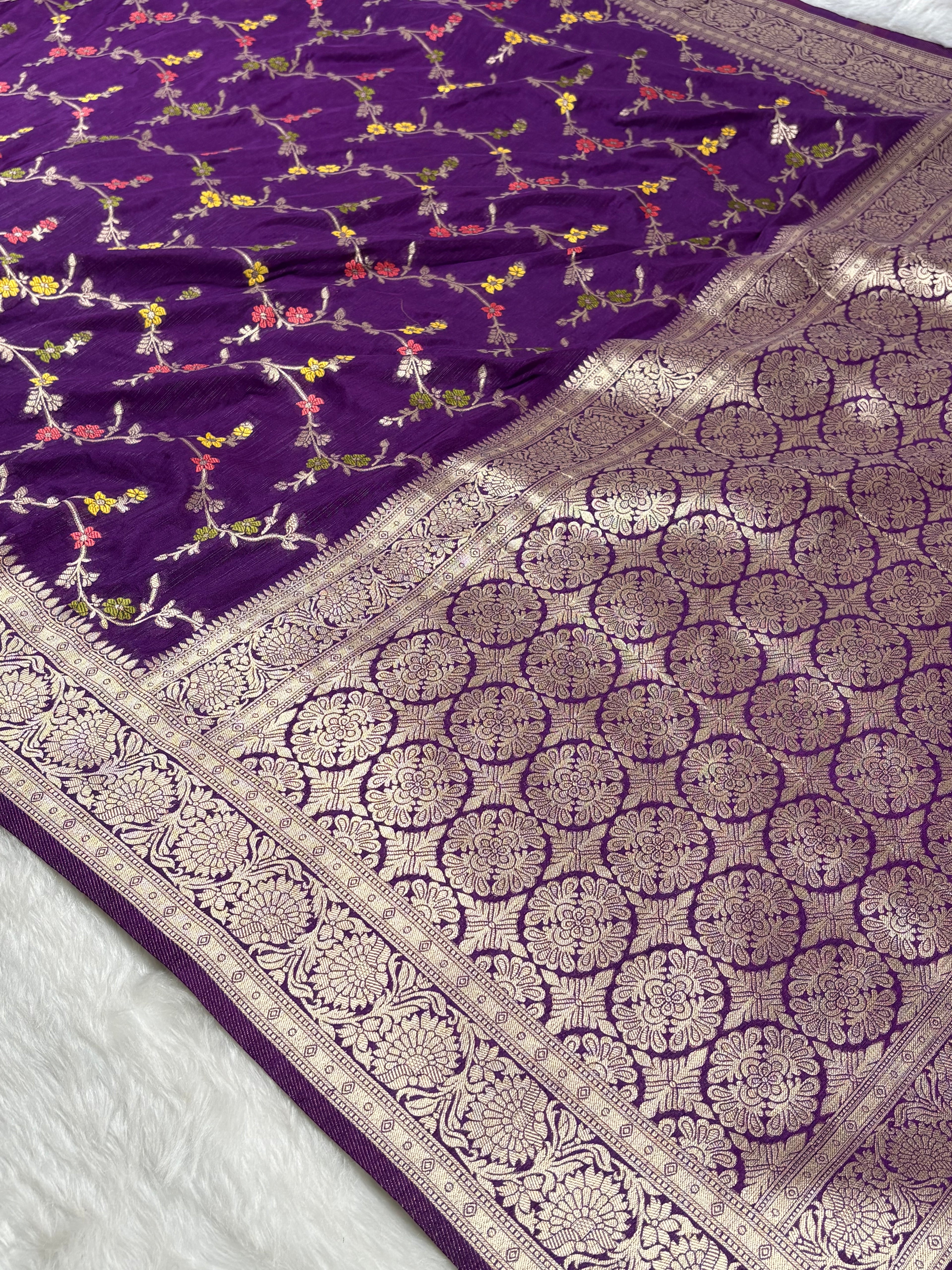 Banarasi Linen Pashmina Saree