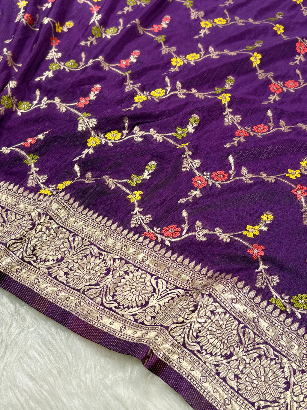 Banarasi Linen Pashmina Saree