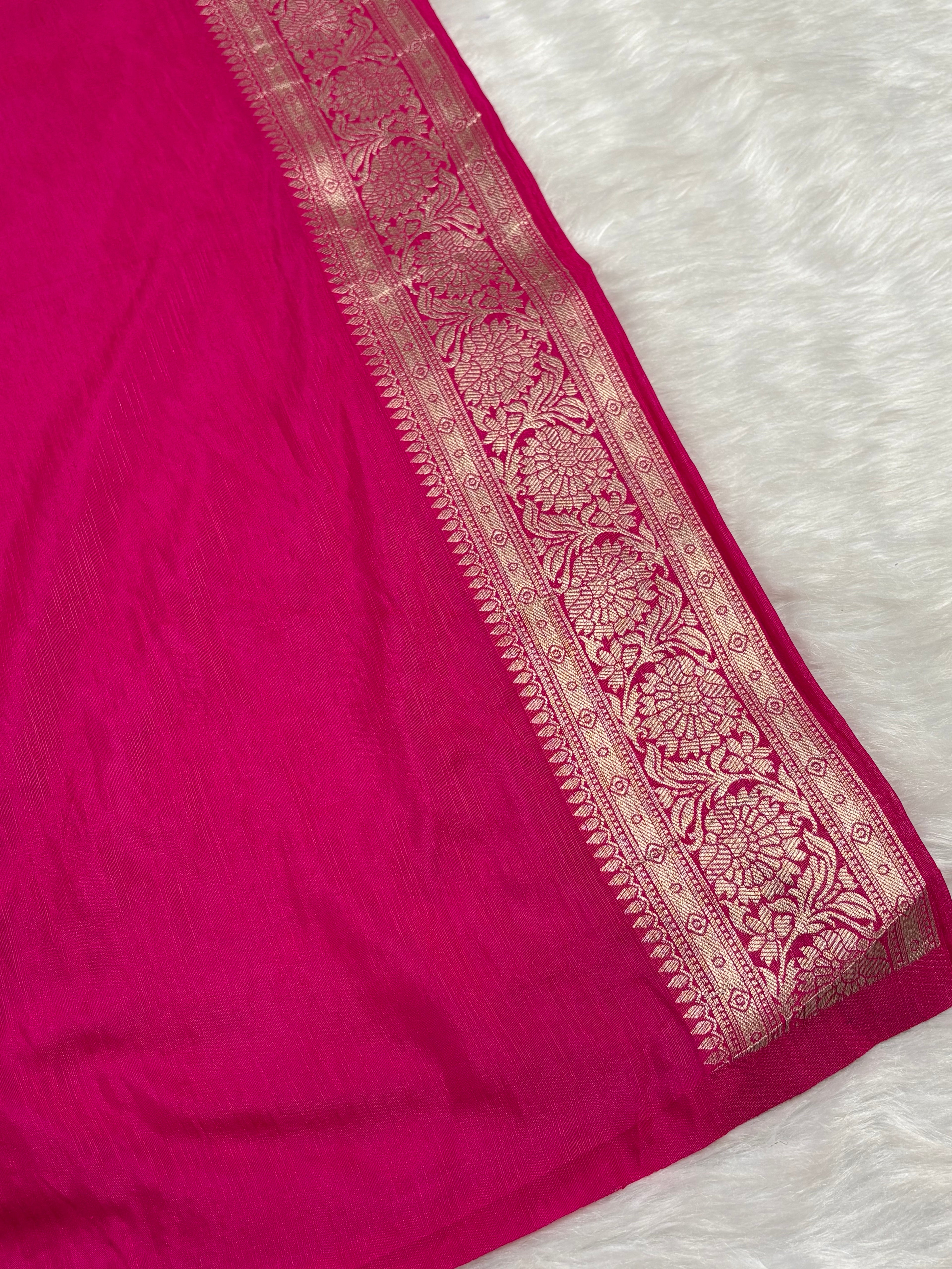 Banarasi Linen Pashmina Saree
