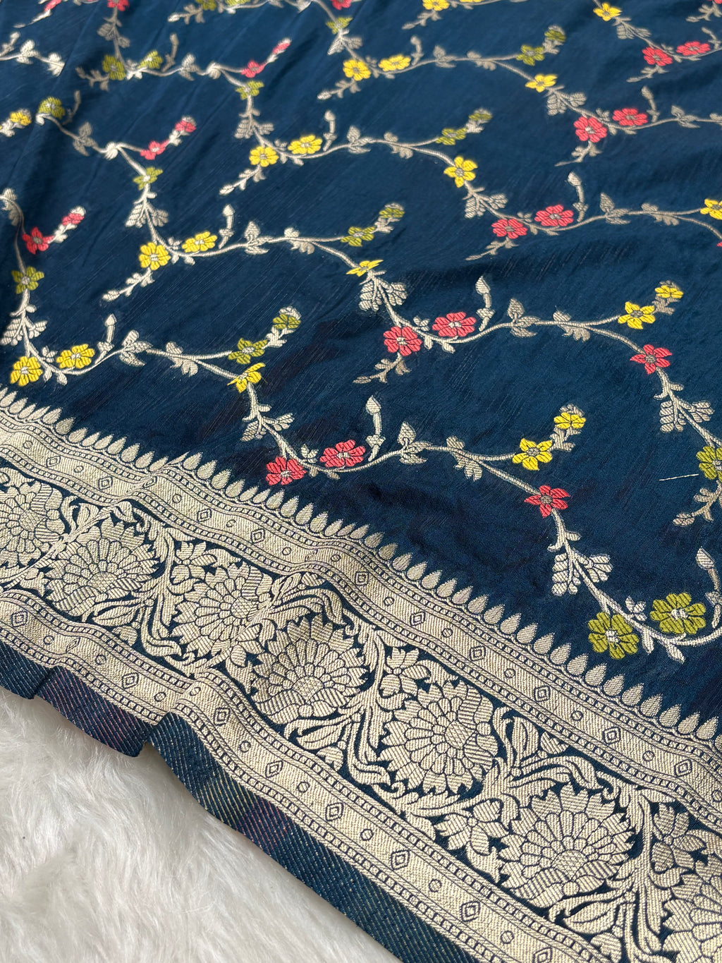 Banarasi Linen Pashmina Saree