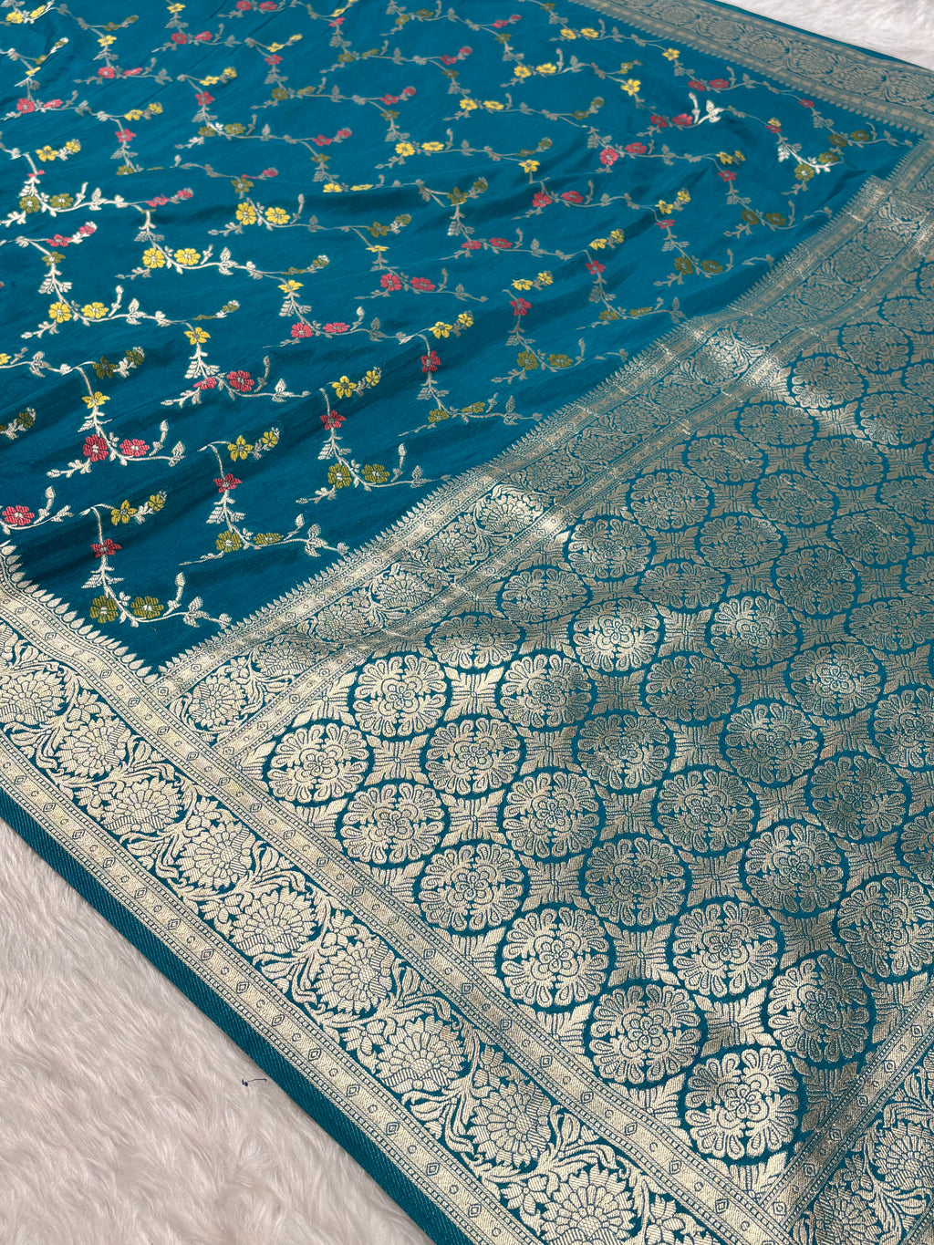 Banarasi Linen Pashmina Saree