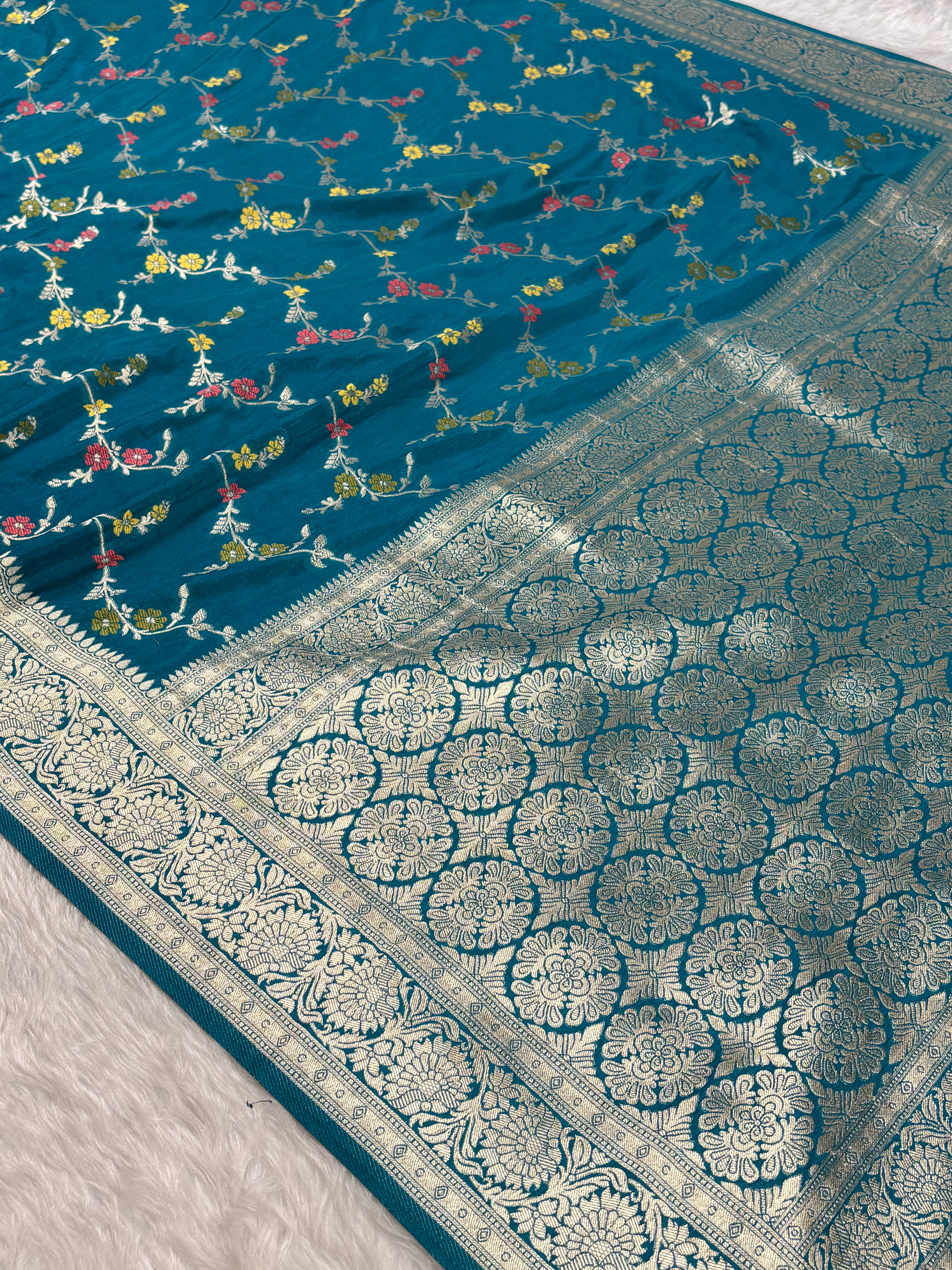 Banarasi Linen Pashmina Saree