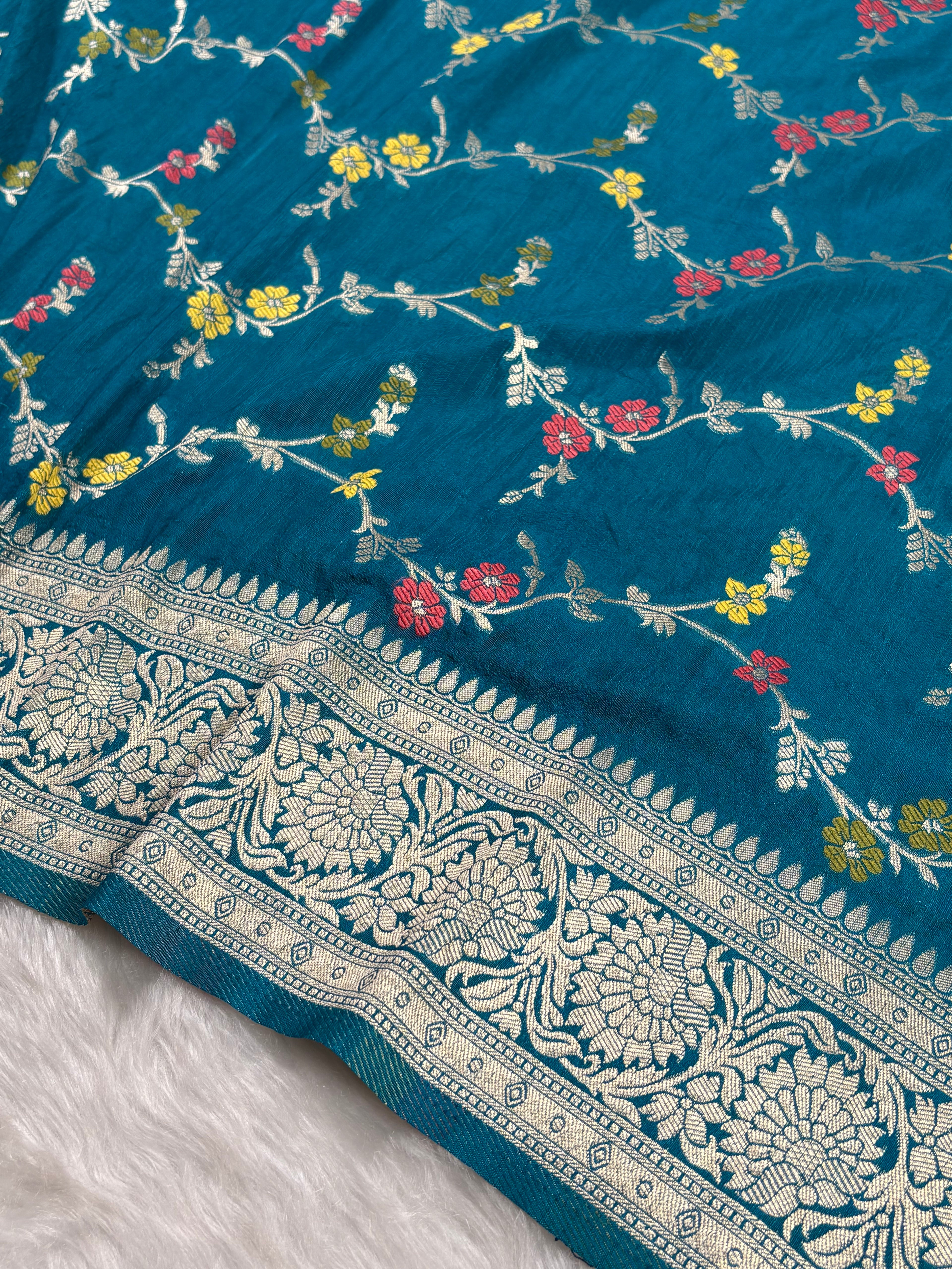 Banarasi Linen Pashmina Saree