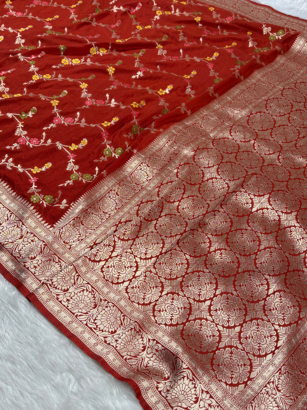 Banarasi Linen Pashmina Saree