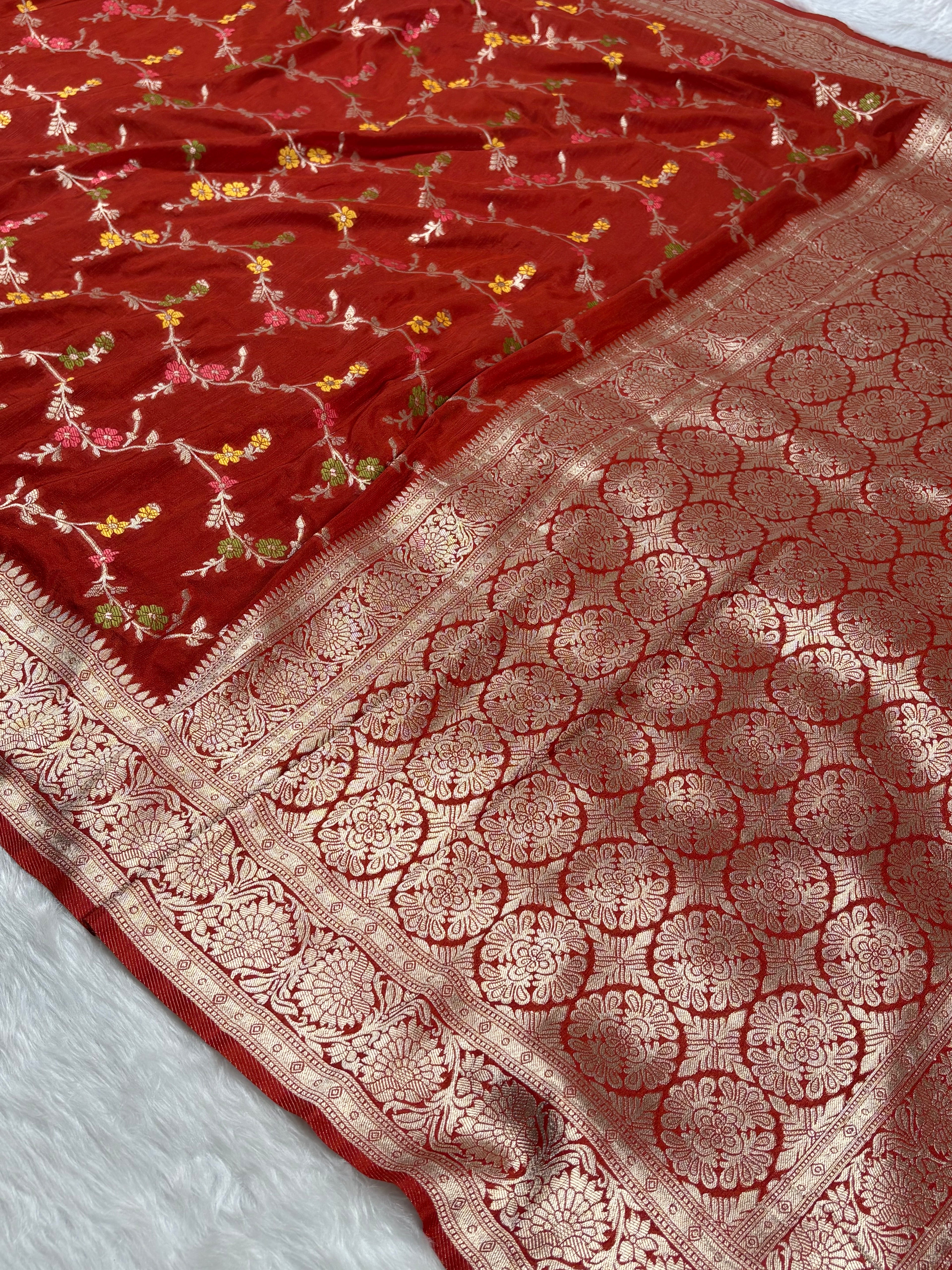 Banarasi Linen Pashmina Saree
