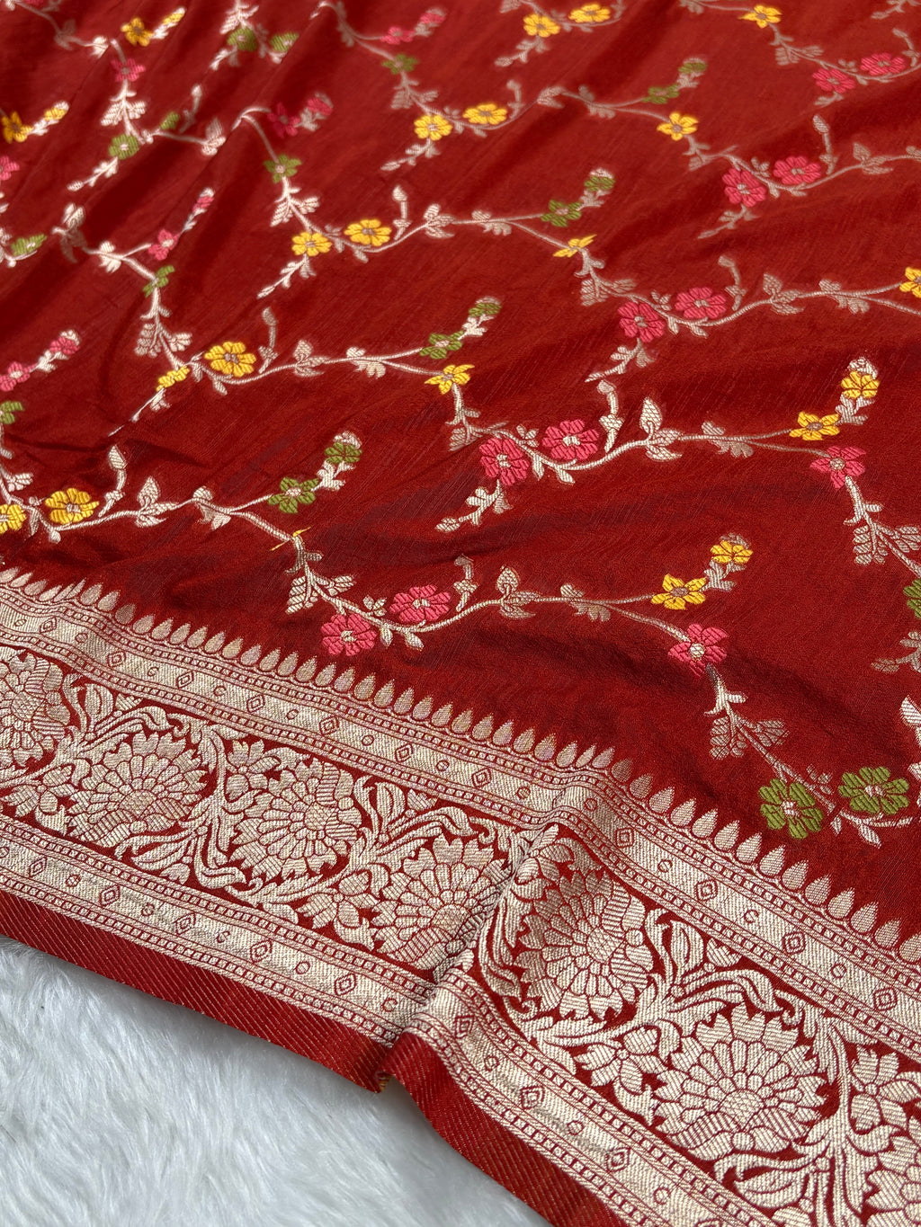 Banarasi Linen Pashmina Saree