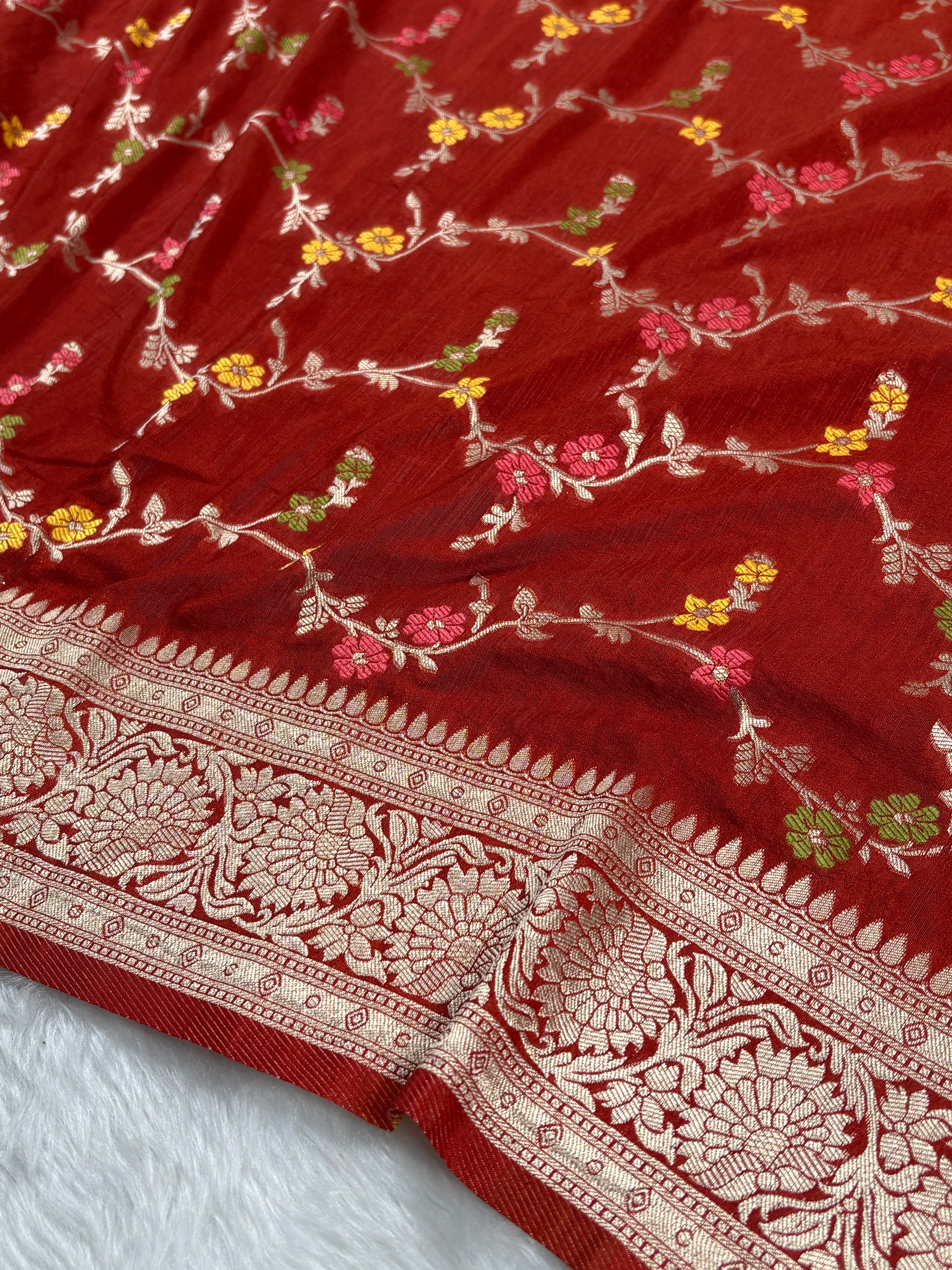 Banarasi Linen Pashmina Saree