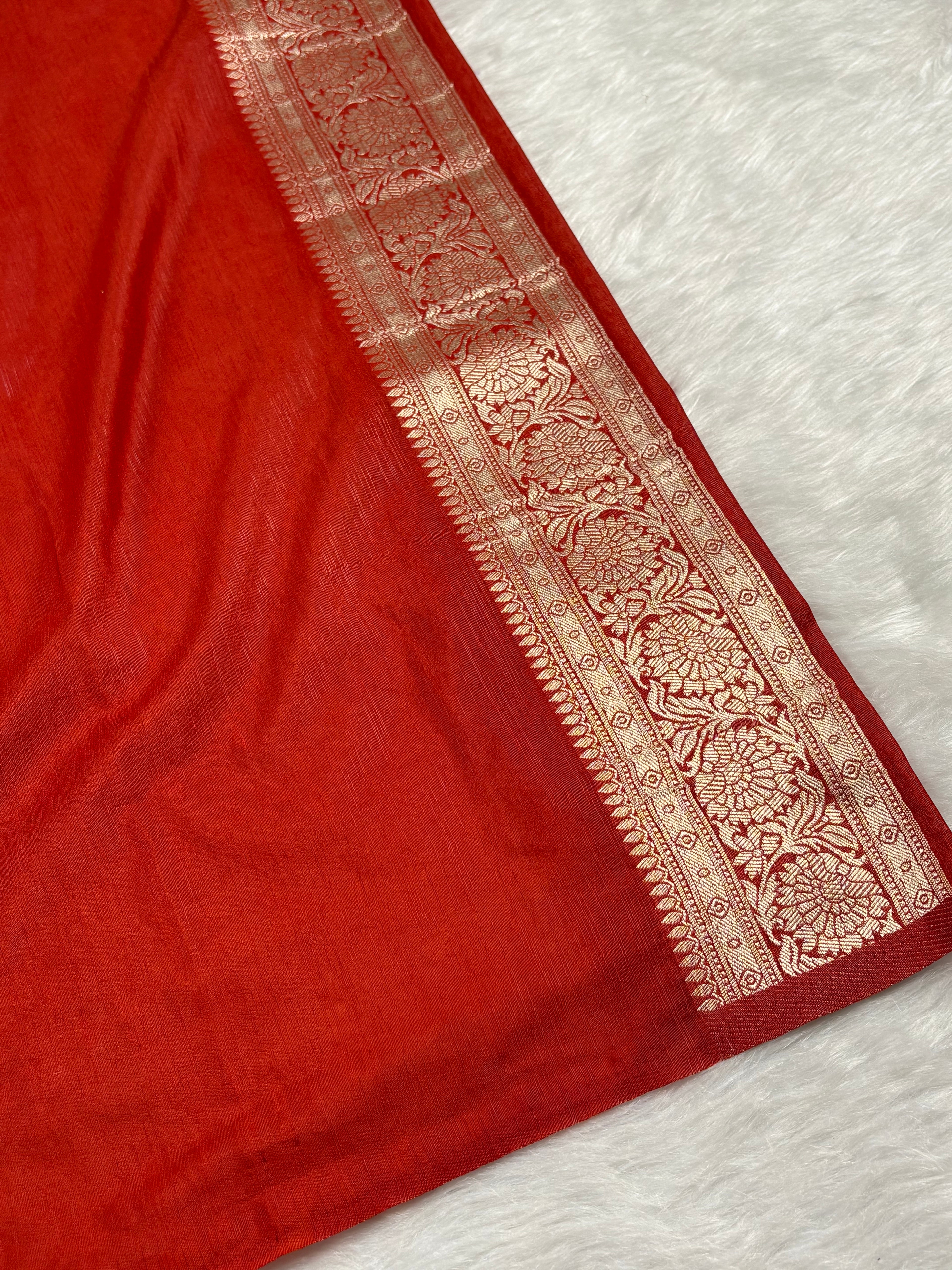 Banarasi Linen Pashmina Saree