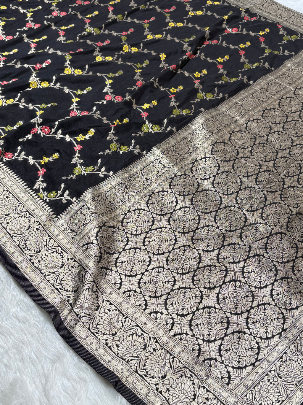 Banarasi Linen Pashmina Saree