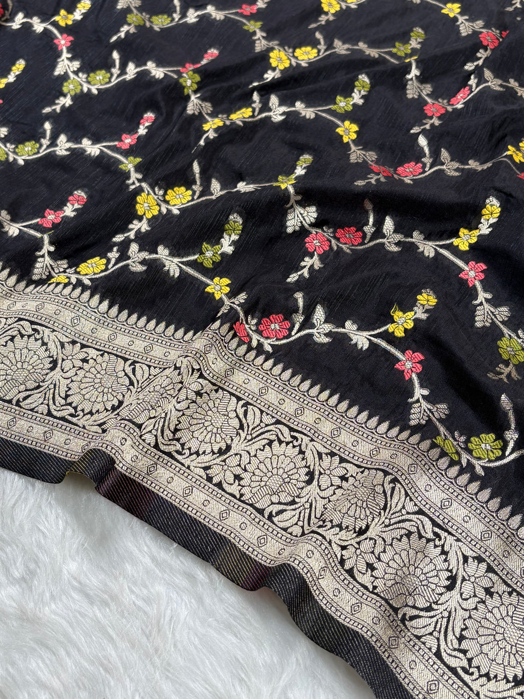 Banarasi Linen Pashmina Saree