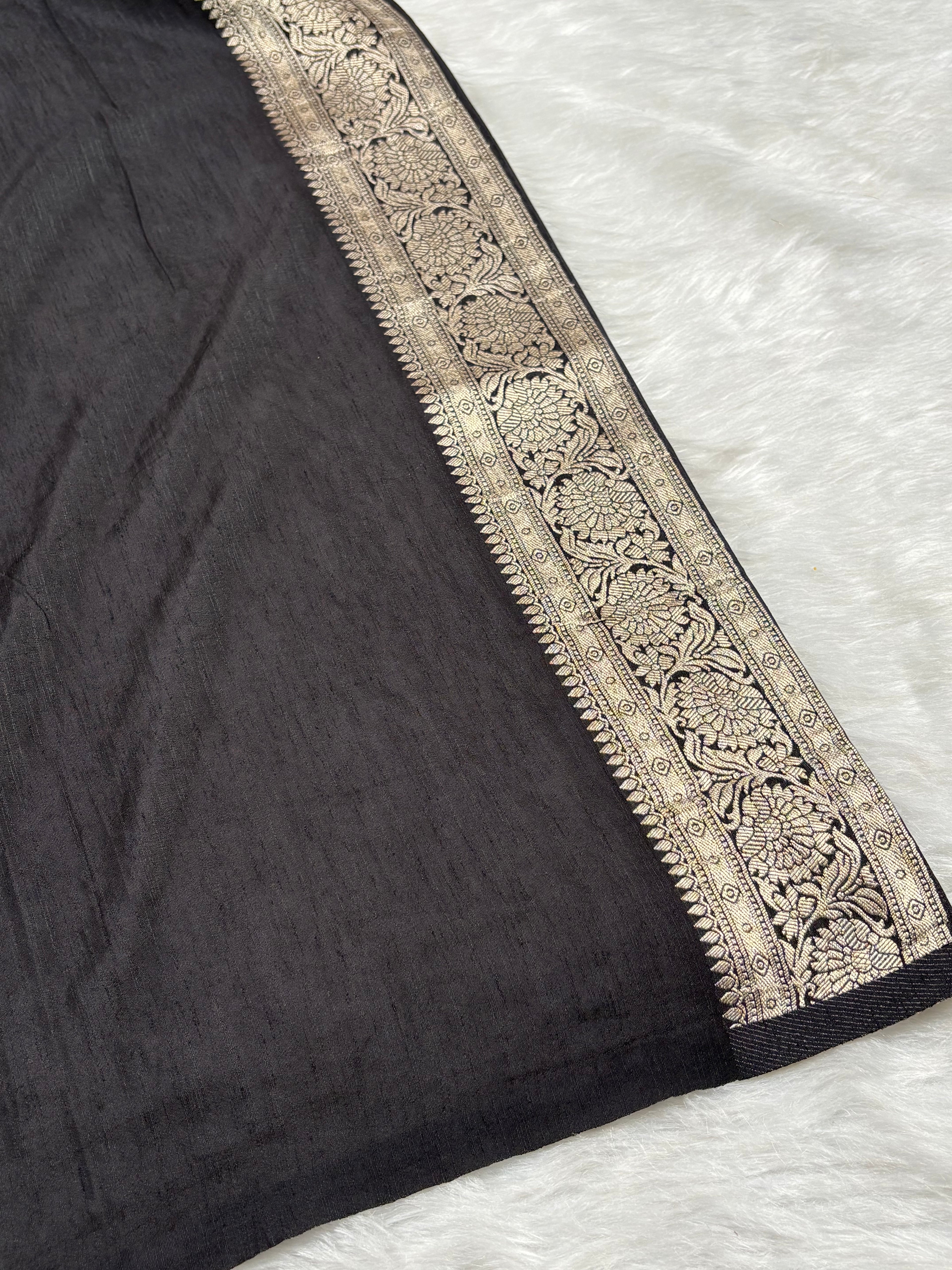 Banarasi Linen Pashmina Saree