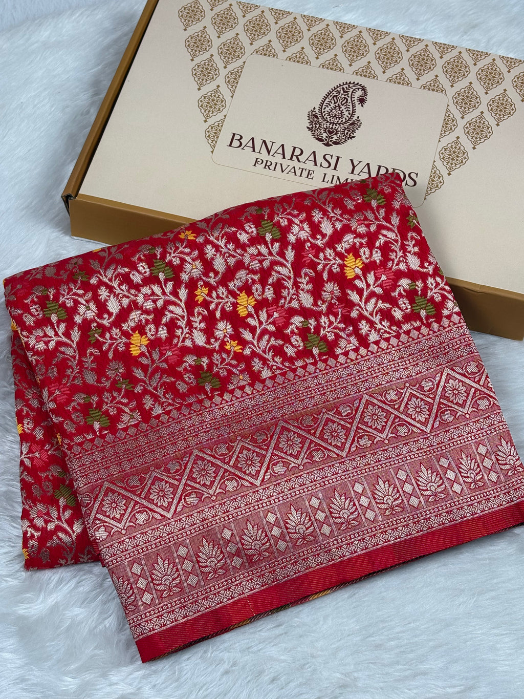 Banarasi Linen Pashmina Saree