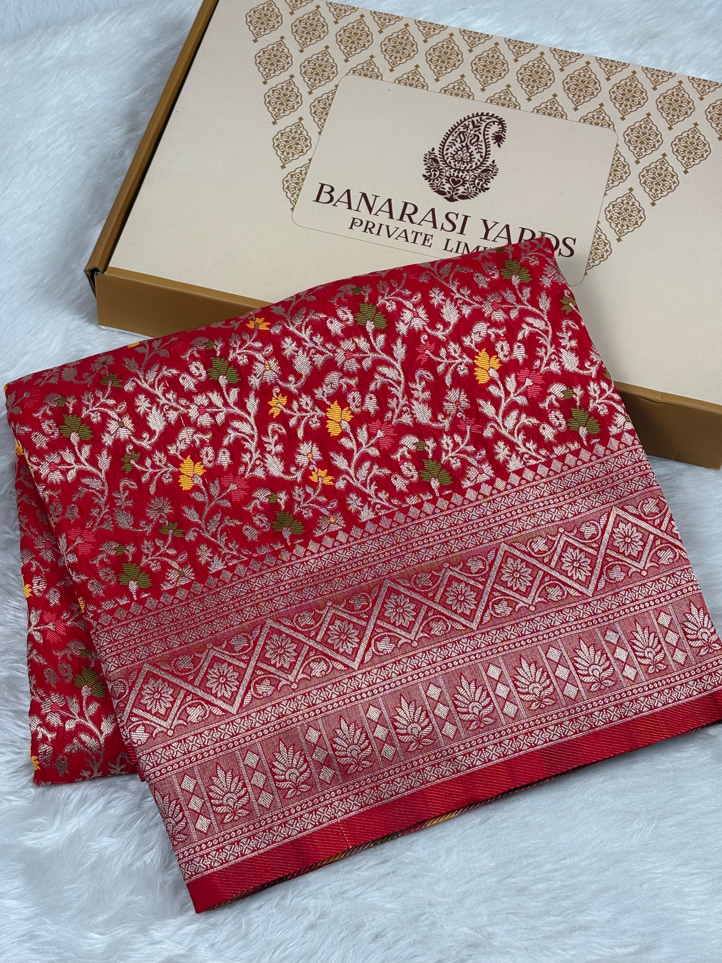 Banarasi Linen Pashmina Saree