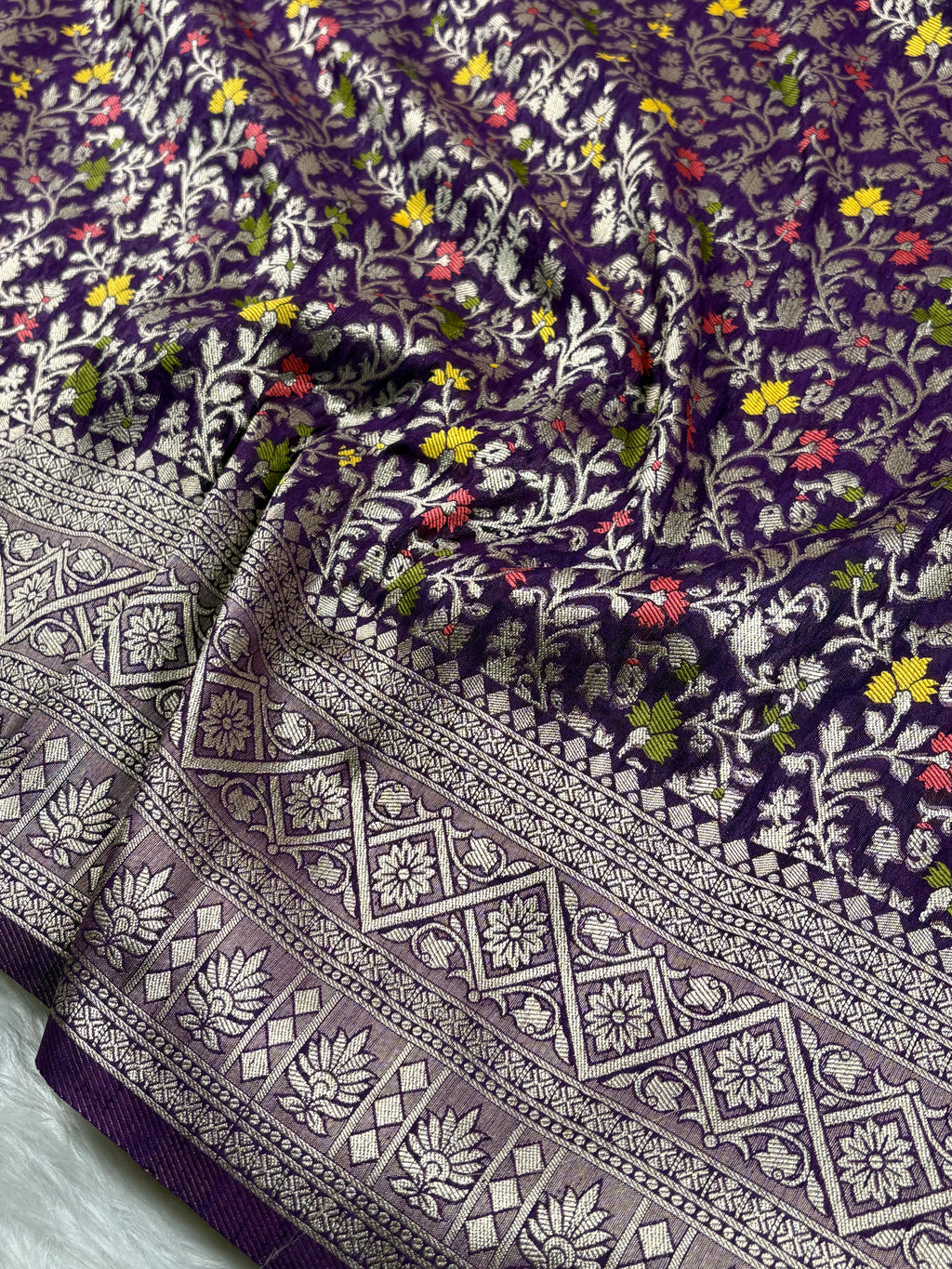 Banarasi Linen Pashmina Saree