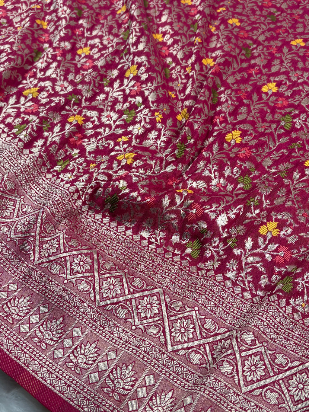 Banarasi Linen Pashmina Saree