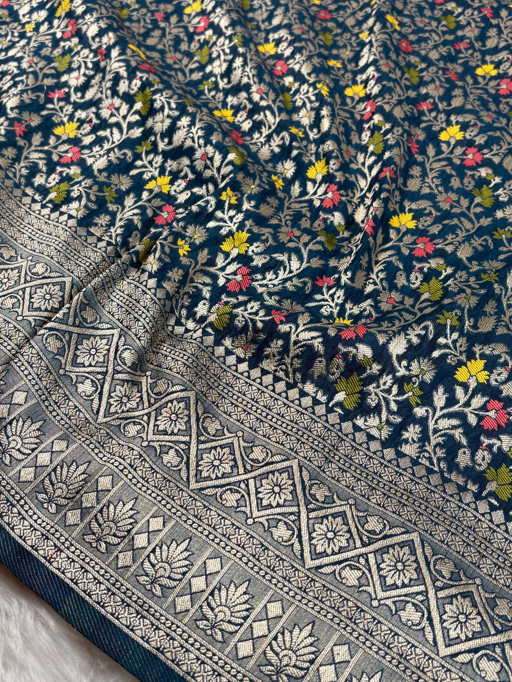 Banarasi Linen Pashmina Saree