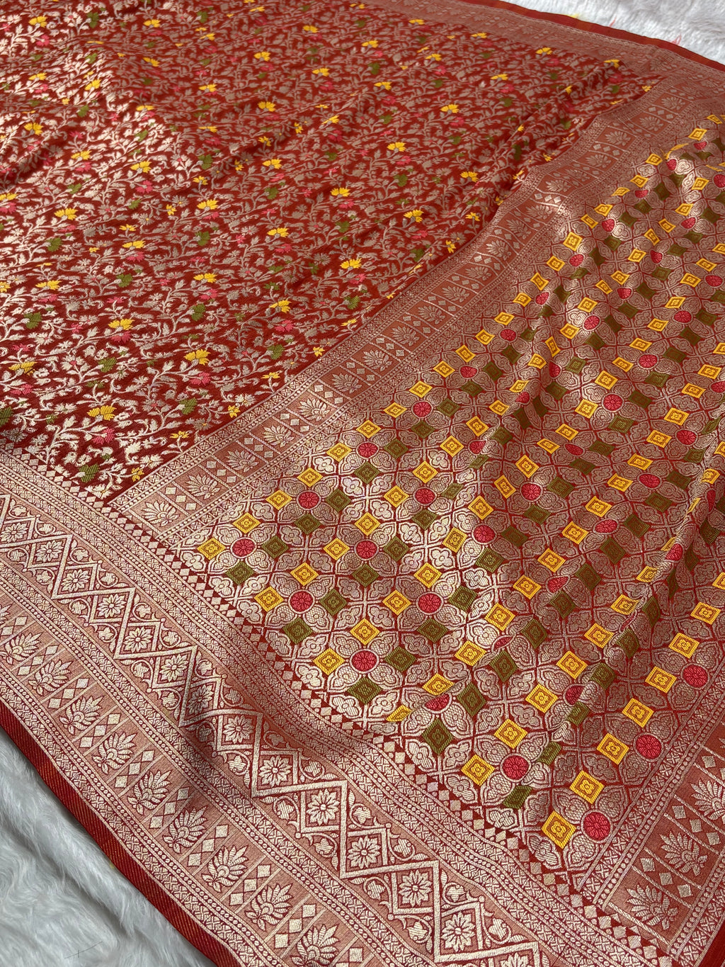 Banarasi Linen Pashmina Saree