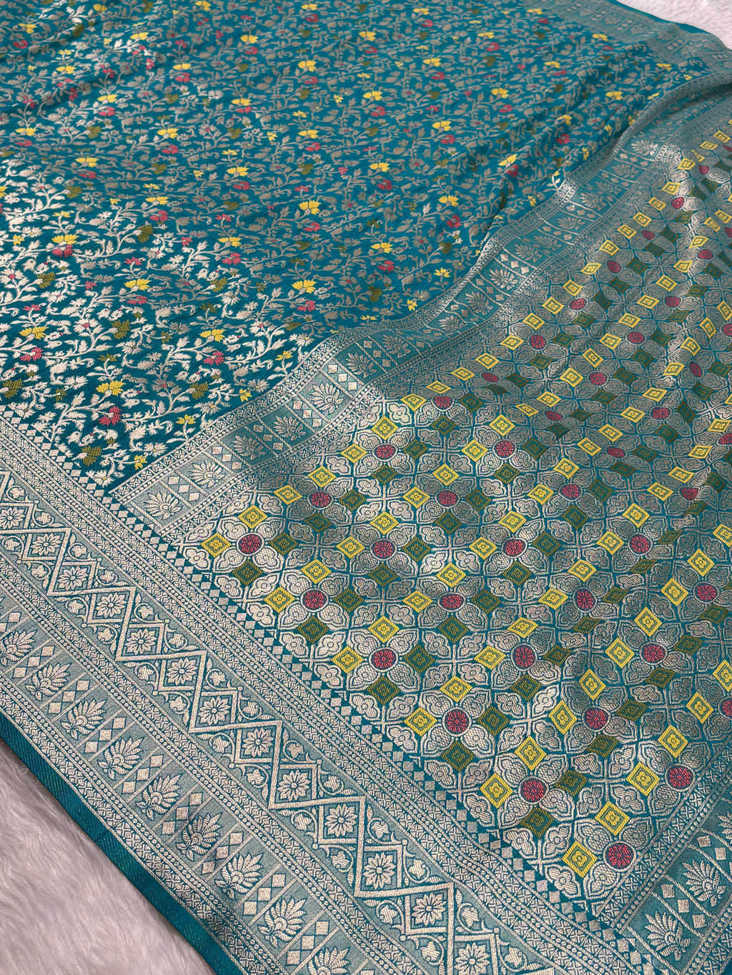 Banarasi Linen Pashmina Saree