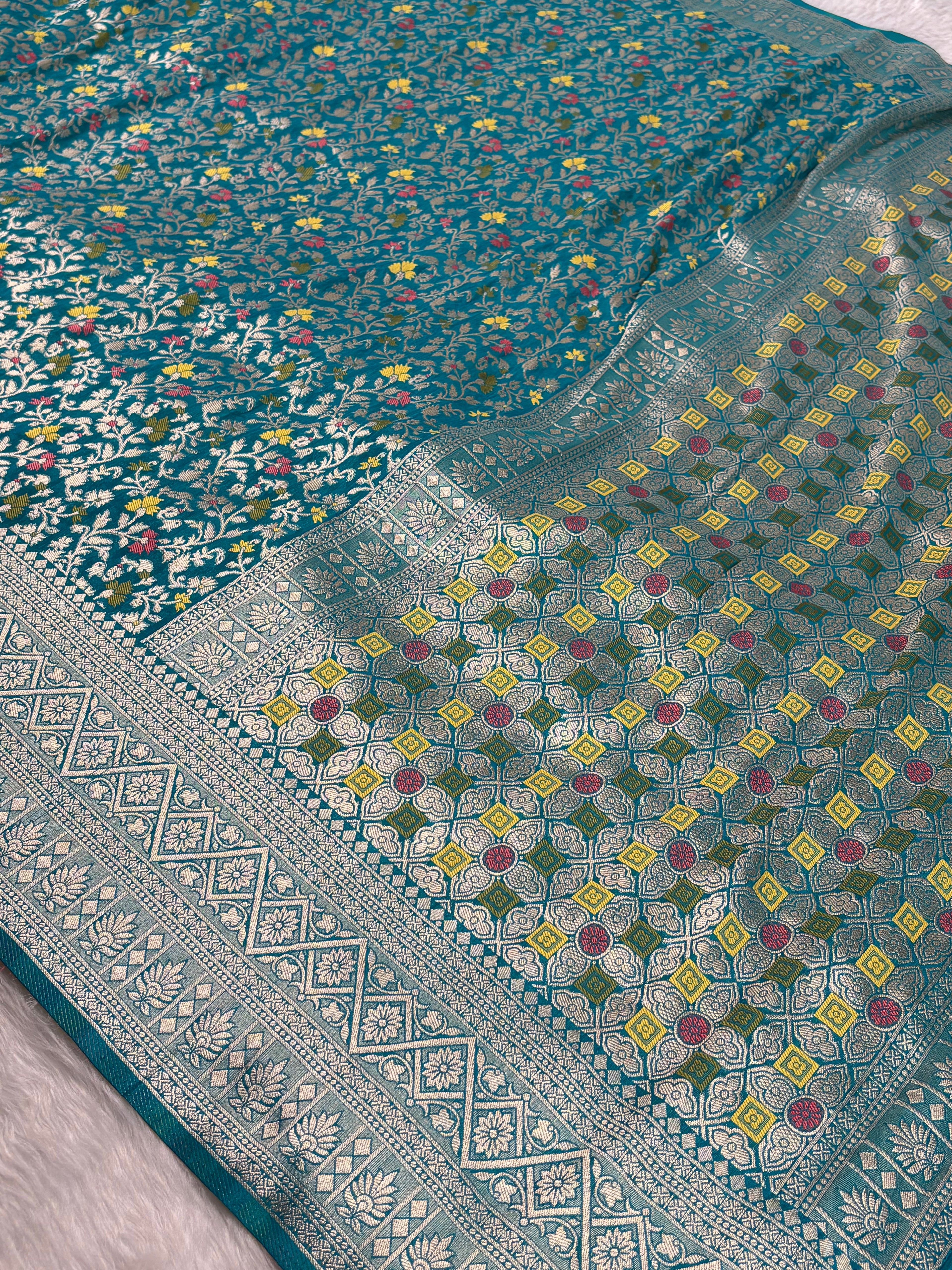 Banarasi Linen Pashmina Saree
