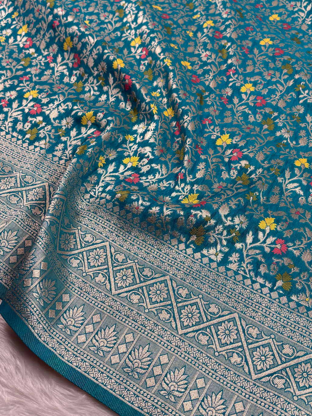 Banarasi Linen Pashmina Saree