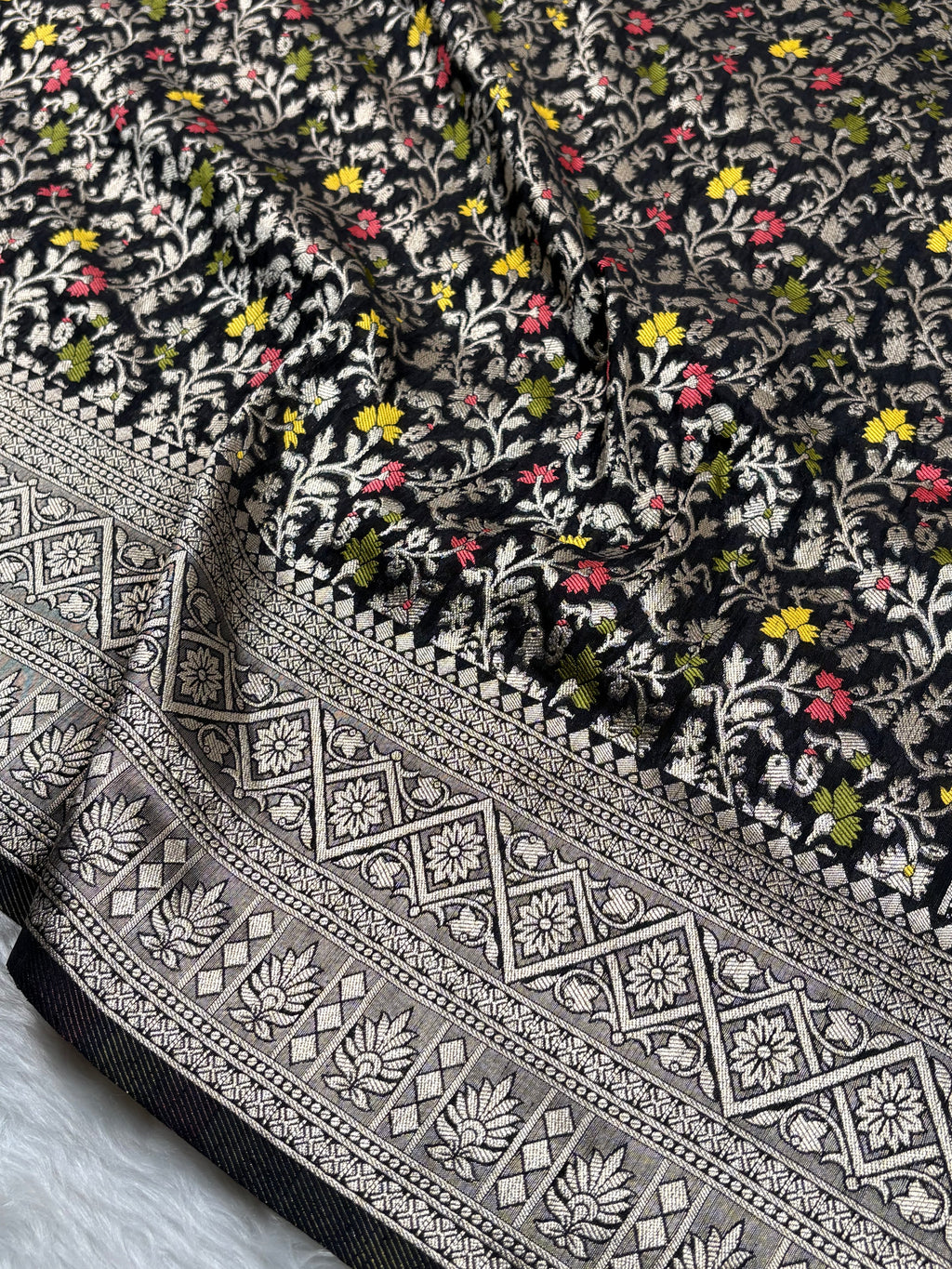 Banarasi Linen Pashmina Saree