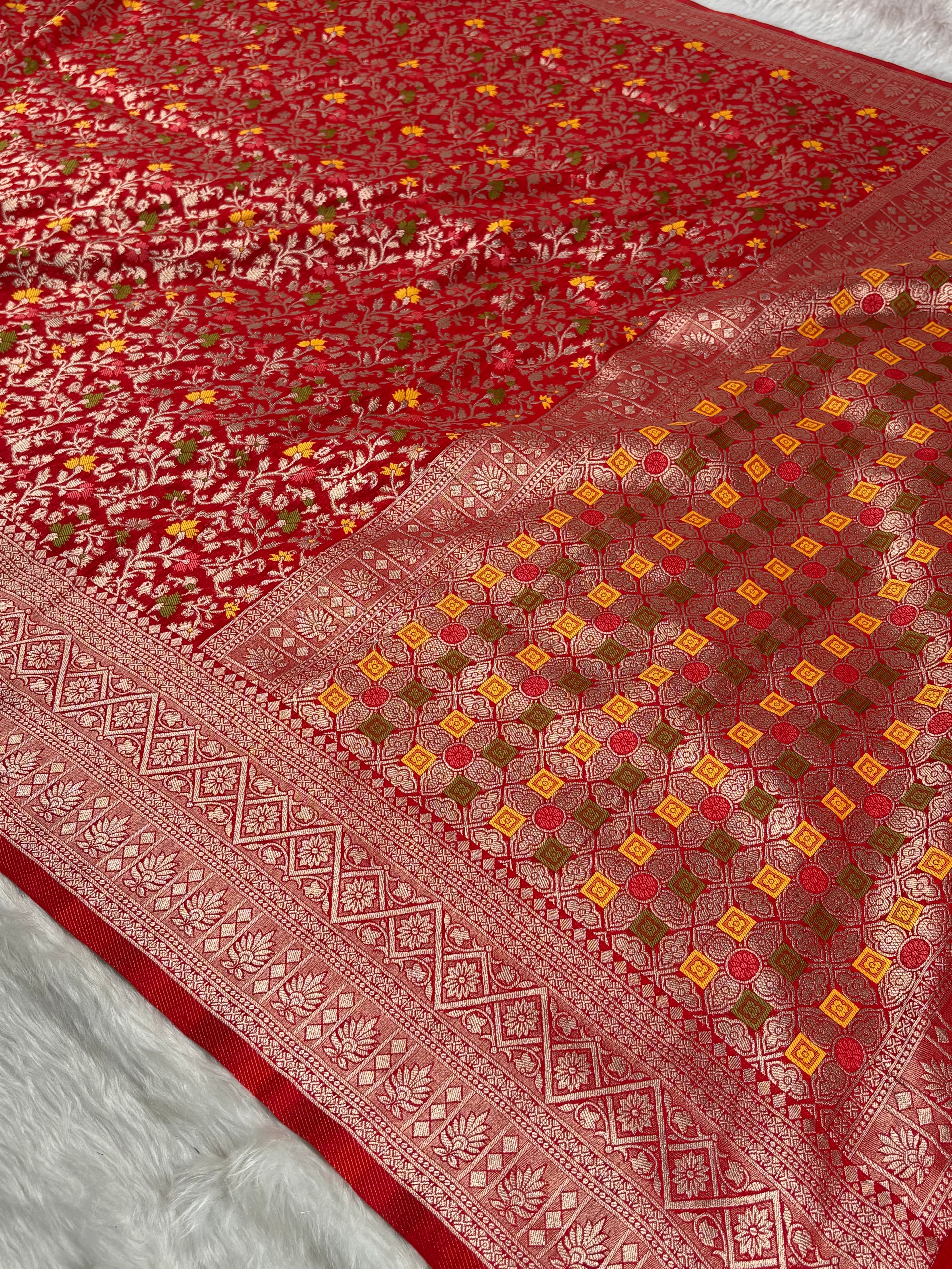 Banarasi Linen Pashmina Saree