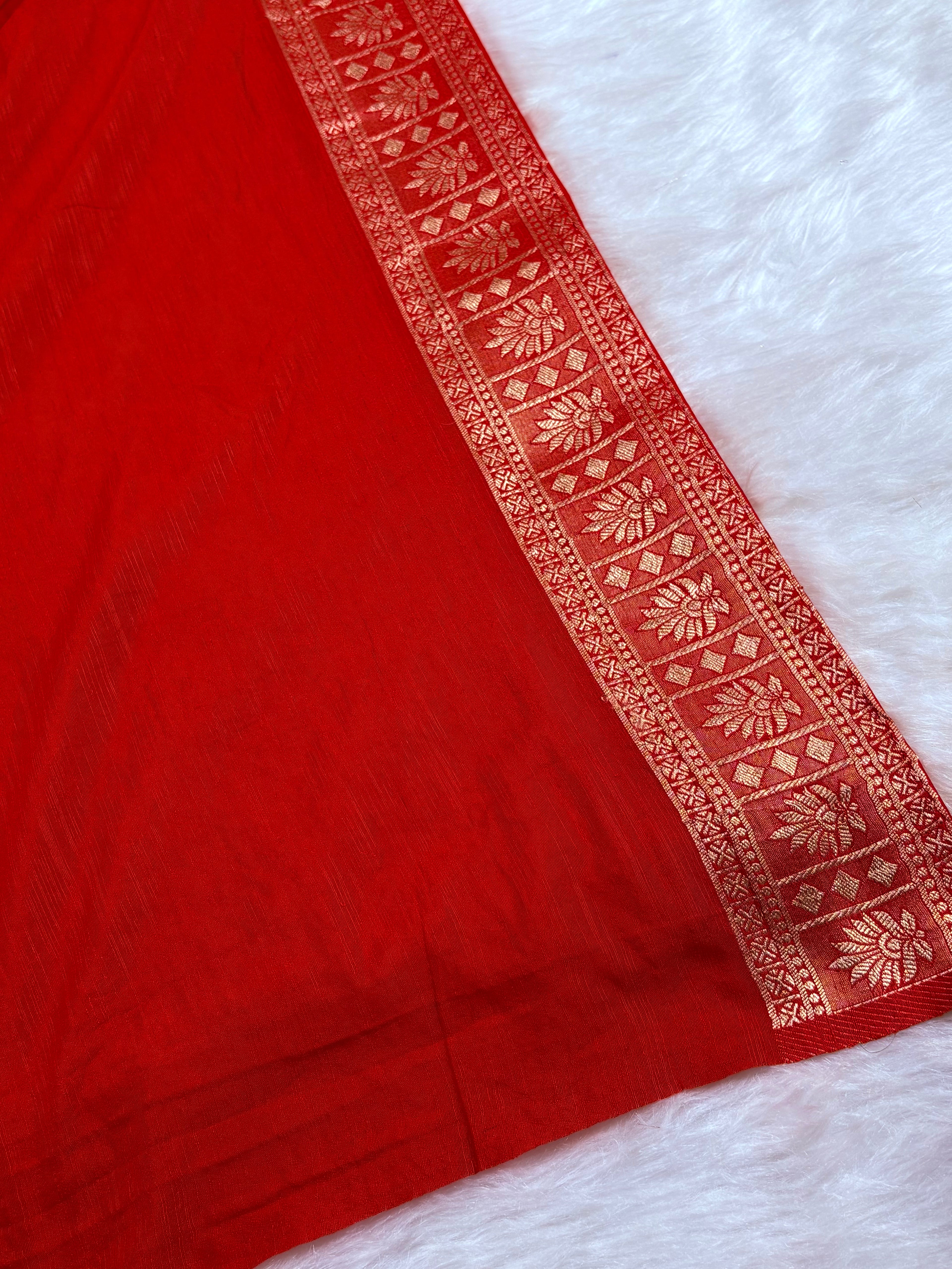 Banarasi Linen Pashmina Saree