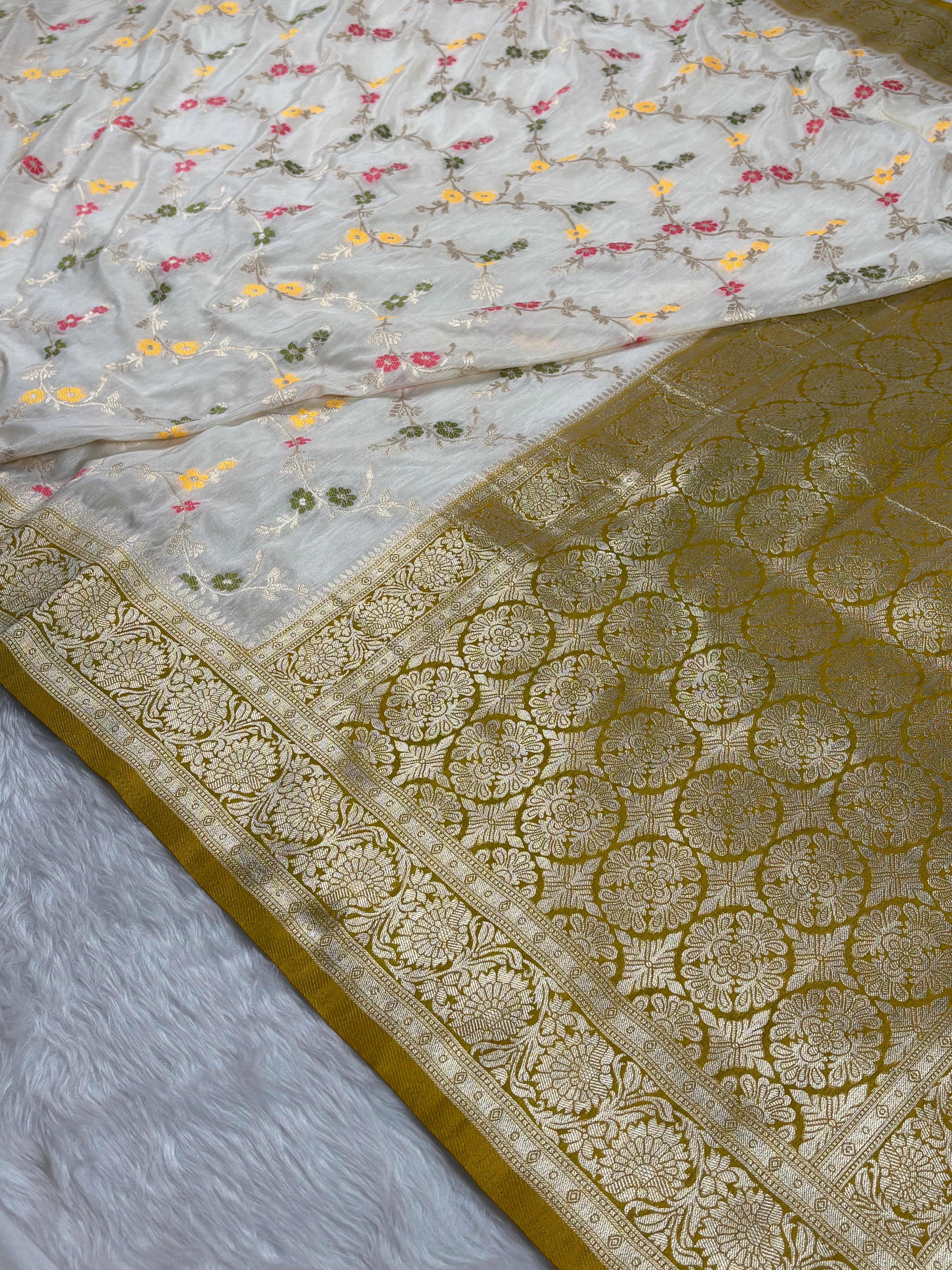Banarasi Linen Pashmina Saree