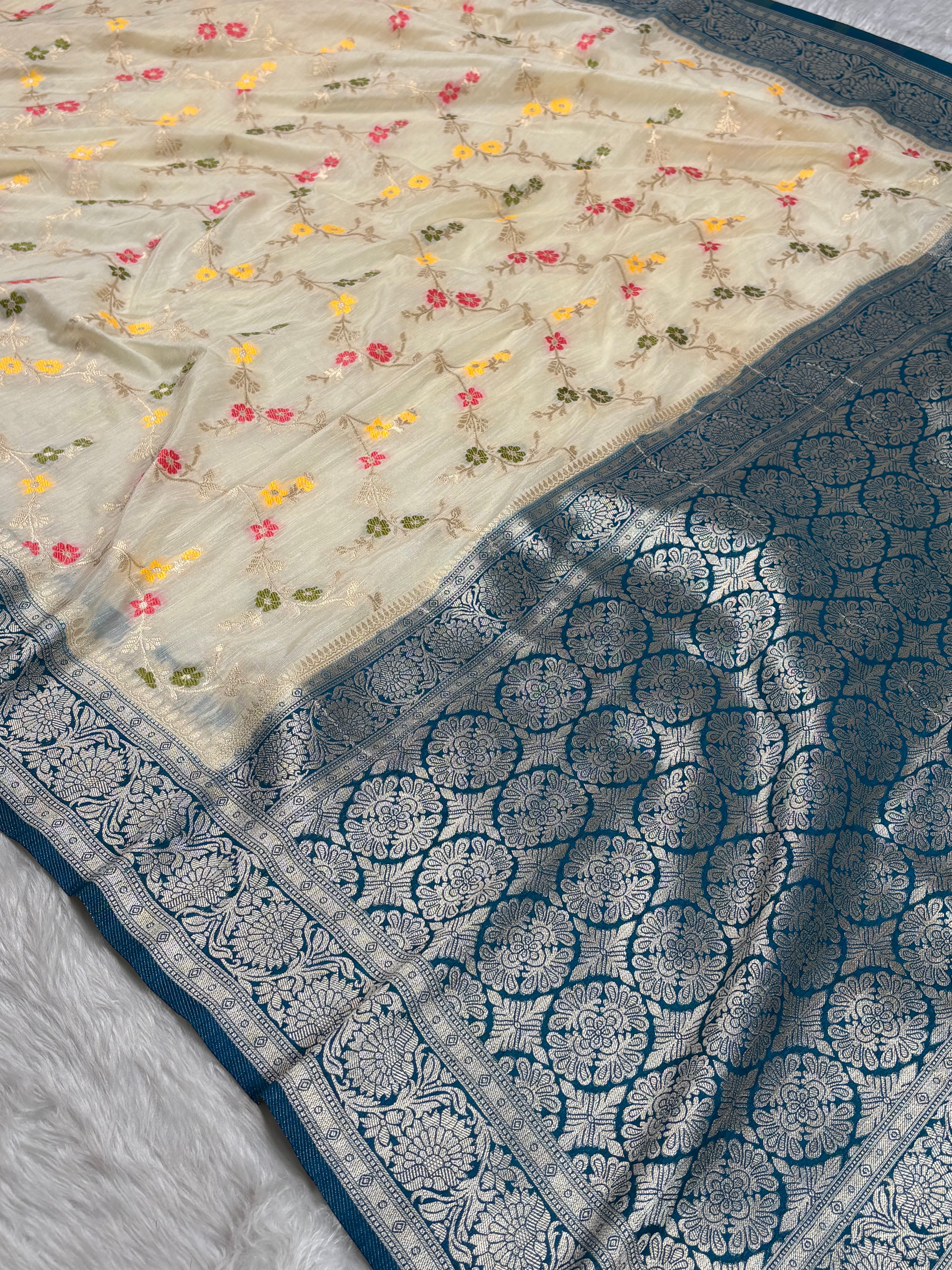 Banarasi Linen Pashmina Saree