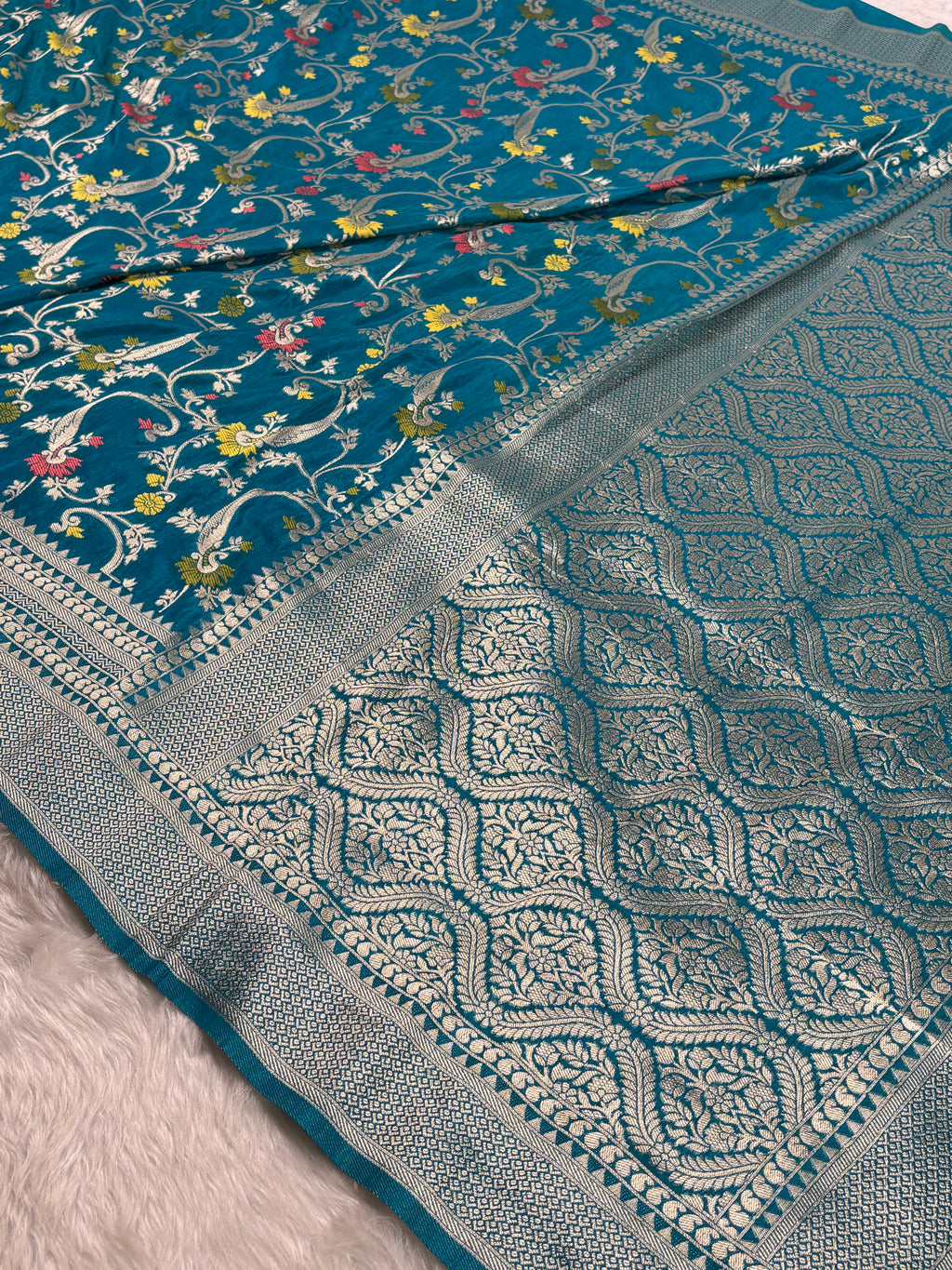 Banarasi Linen Pashmina Saree