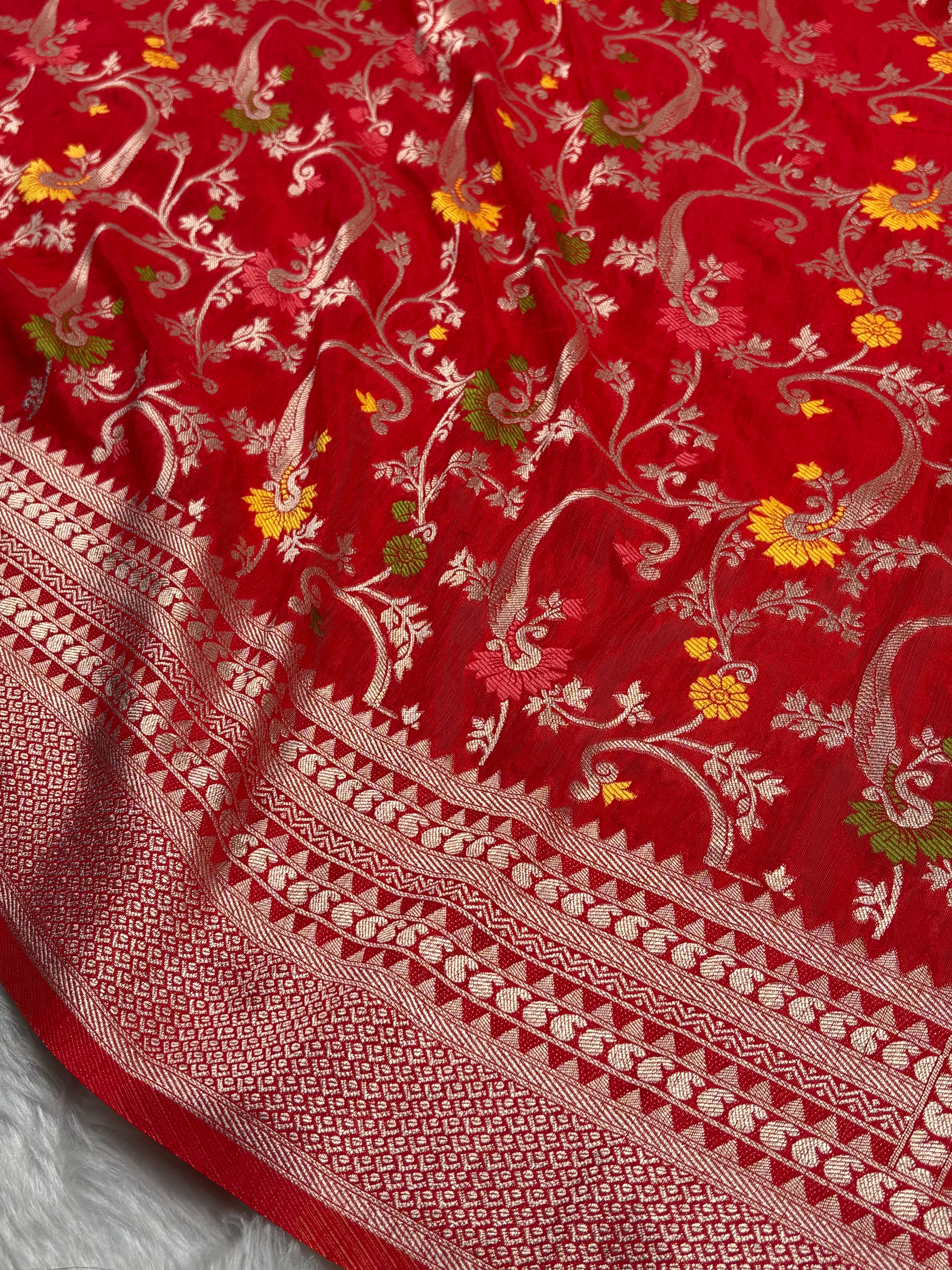 Banarasi Linen Pashmina Saree
