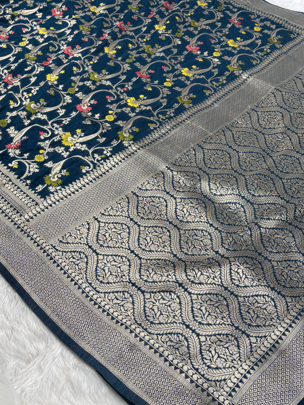 Banarasi Linen Pashmina Saree