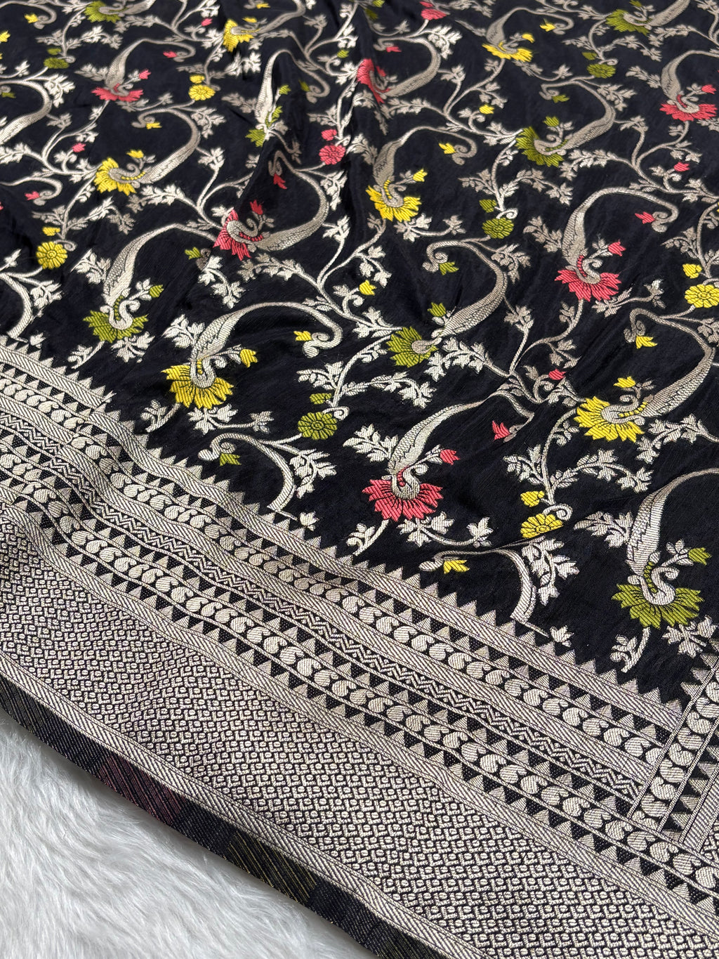 Banarasi Linen Pashmina Saree
