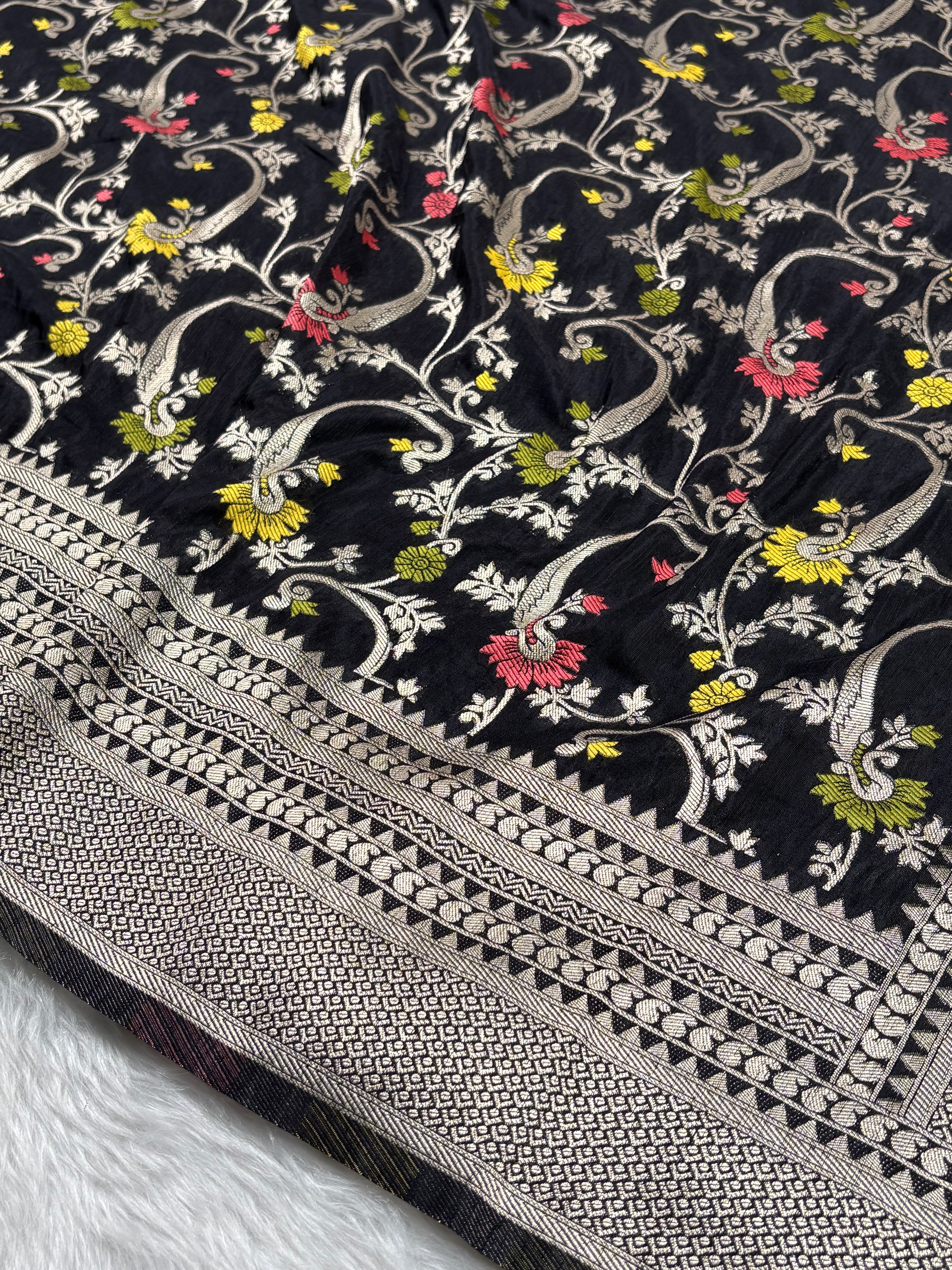 Banarasi Linen Pashmina Saree