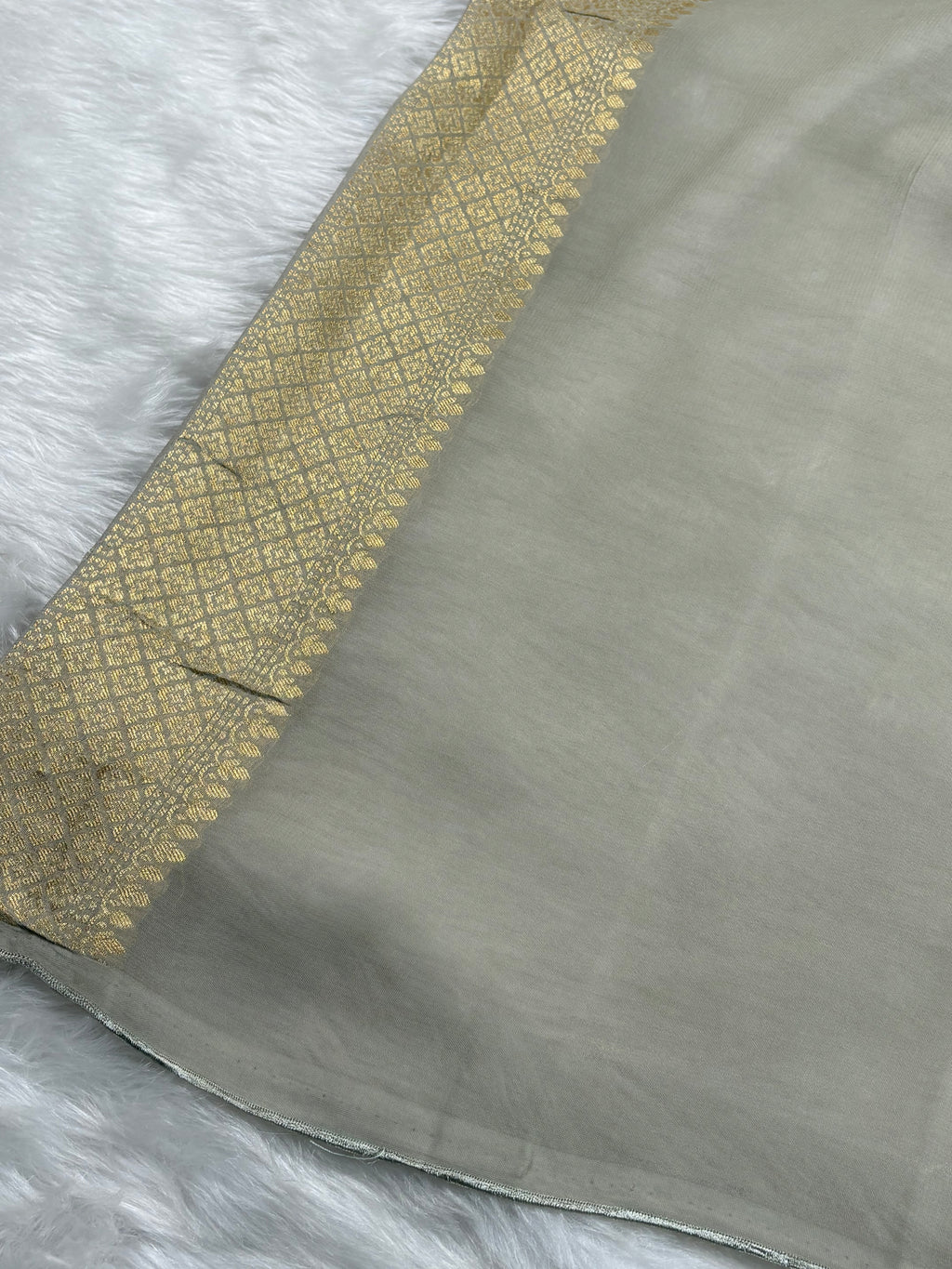 Khaddi Georgette Banarasi Saree