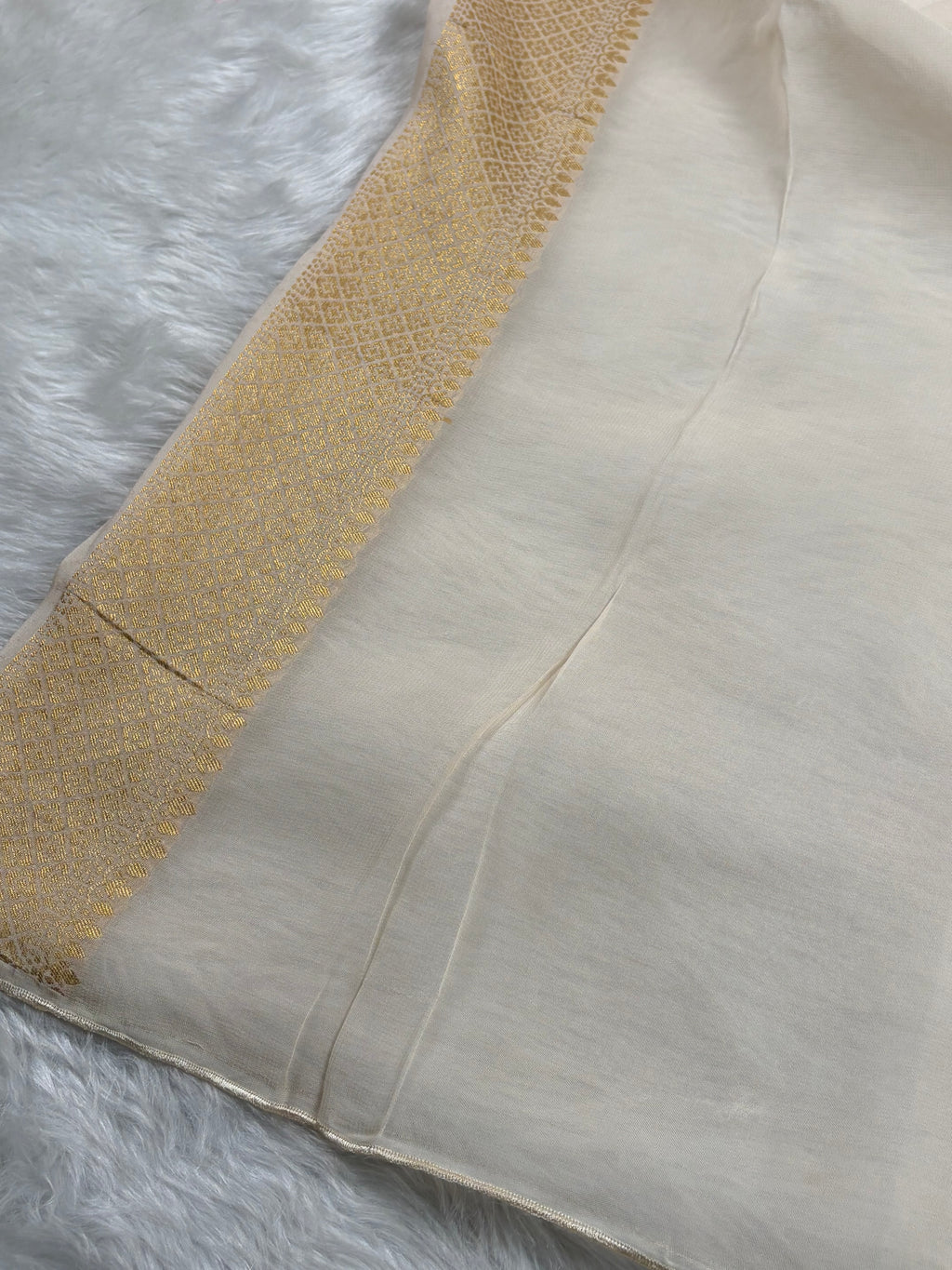 Khaddi Georgette Banarasi Saree