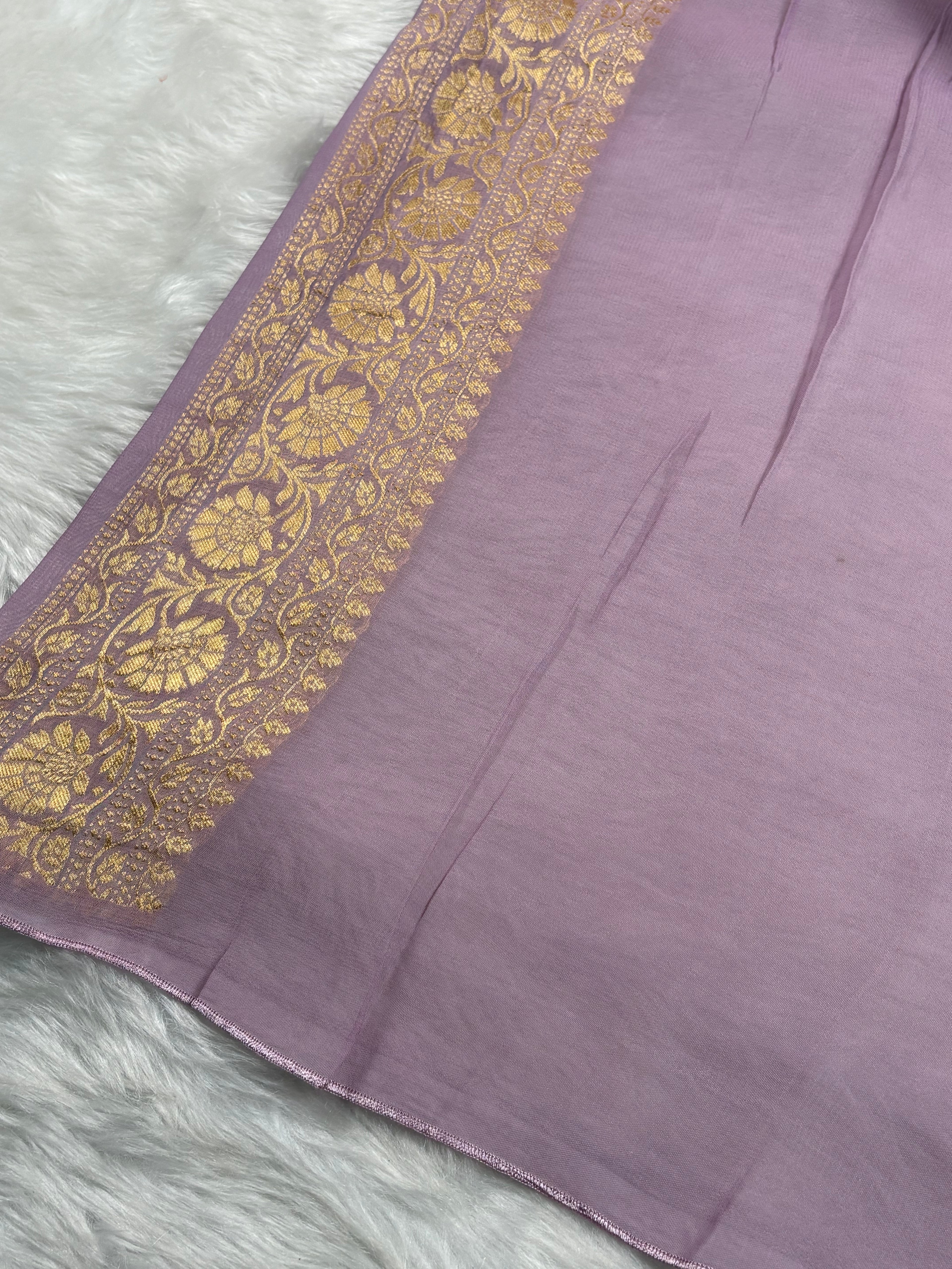 Khaddi Georgette Banarasi Saree