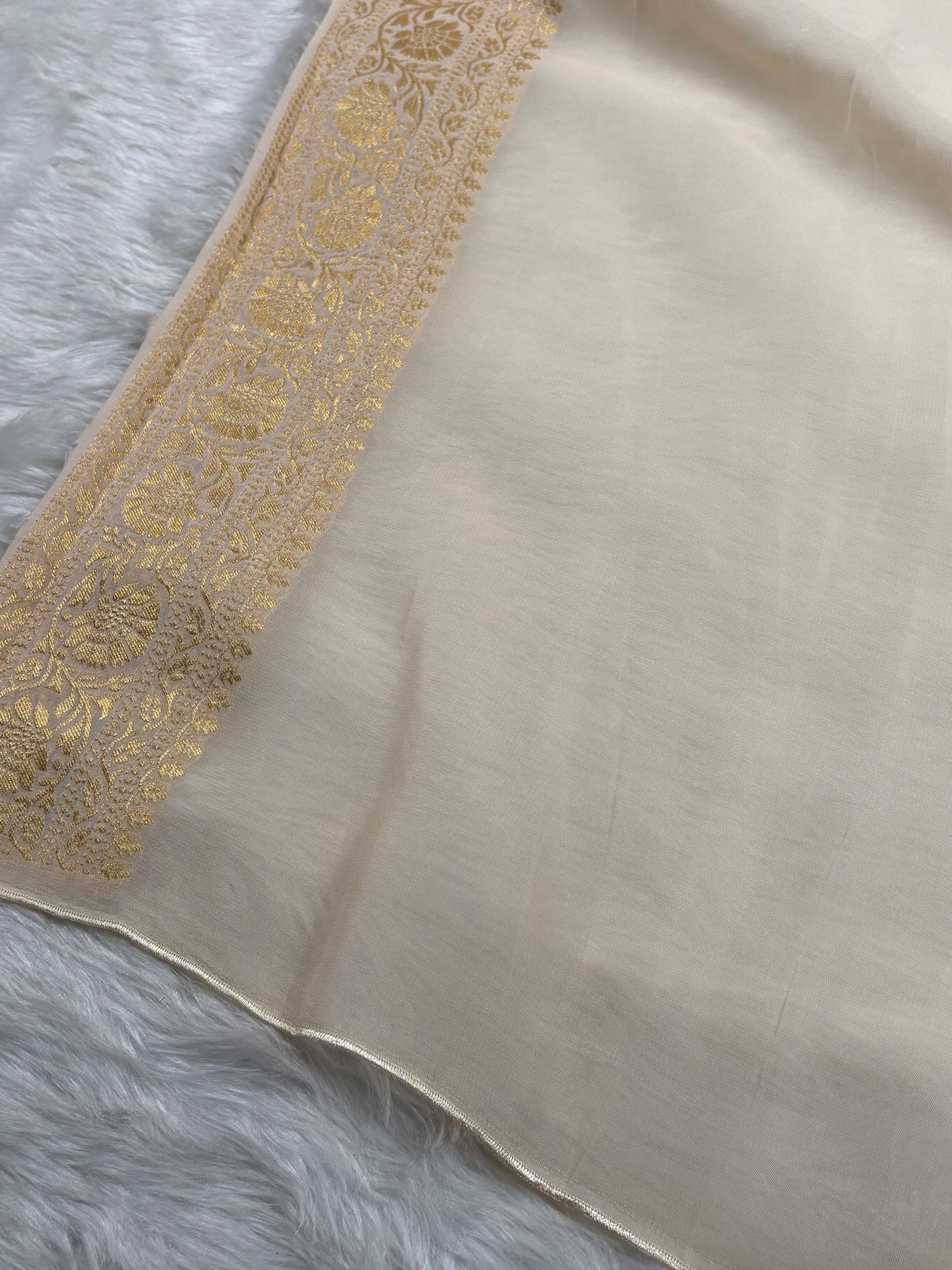 Khaddi Georgette Banarasi Saree