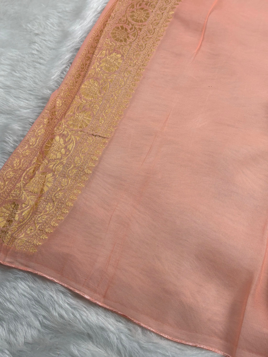 Khaddi Georgette Banarasi Saree
