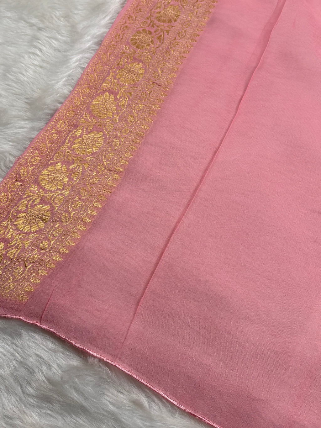 Khaddi Georgette Banarasi Saree
