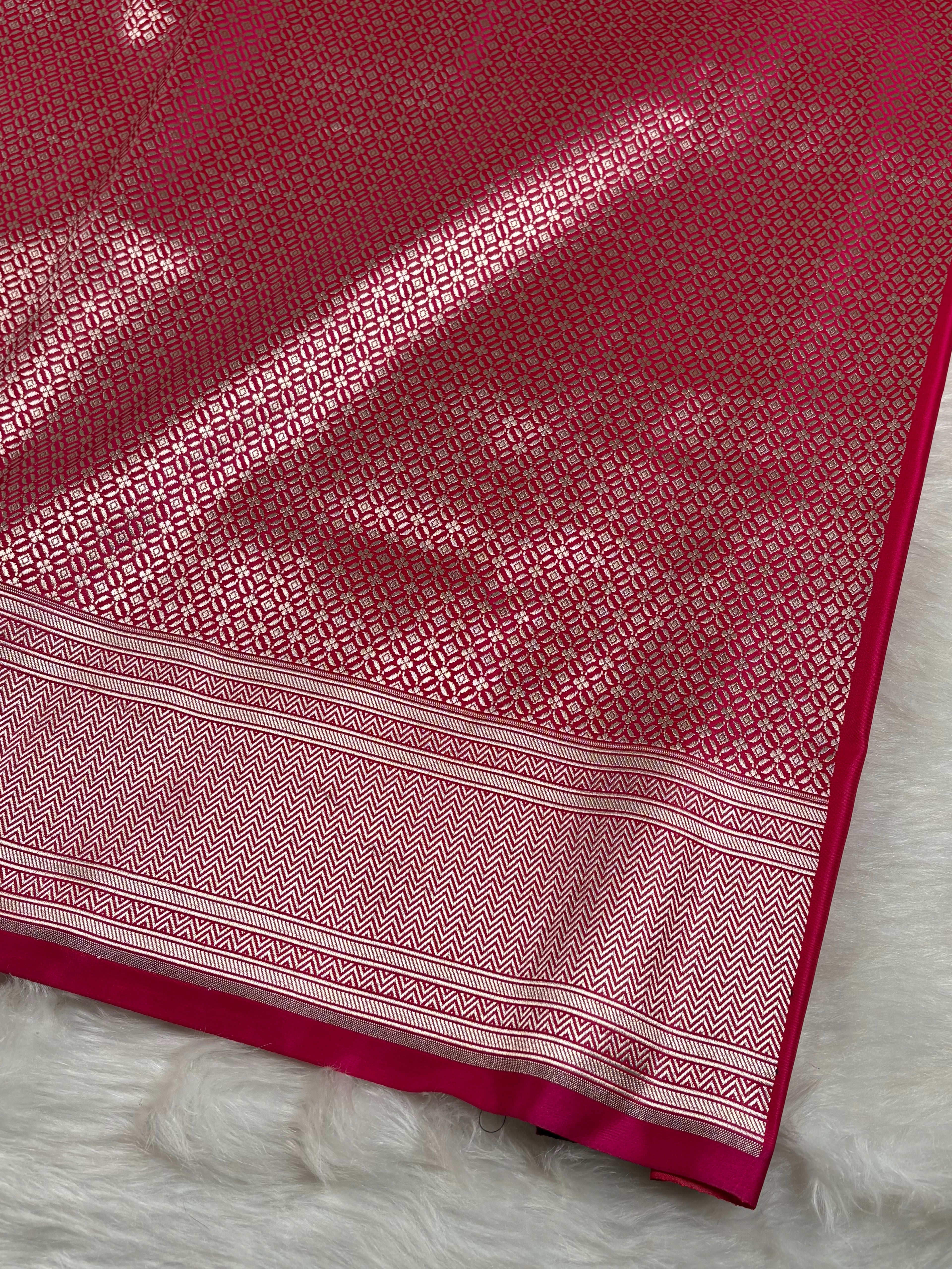 Mashru Katan Banarasi Saree