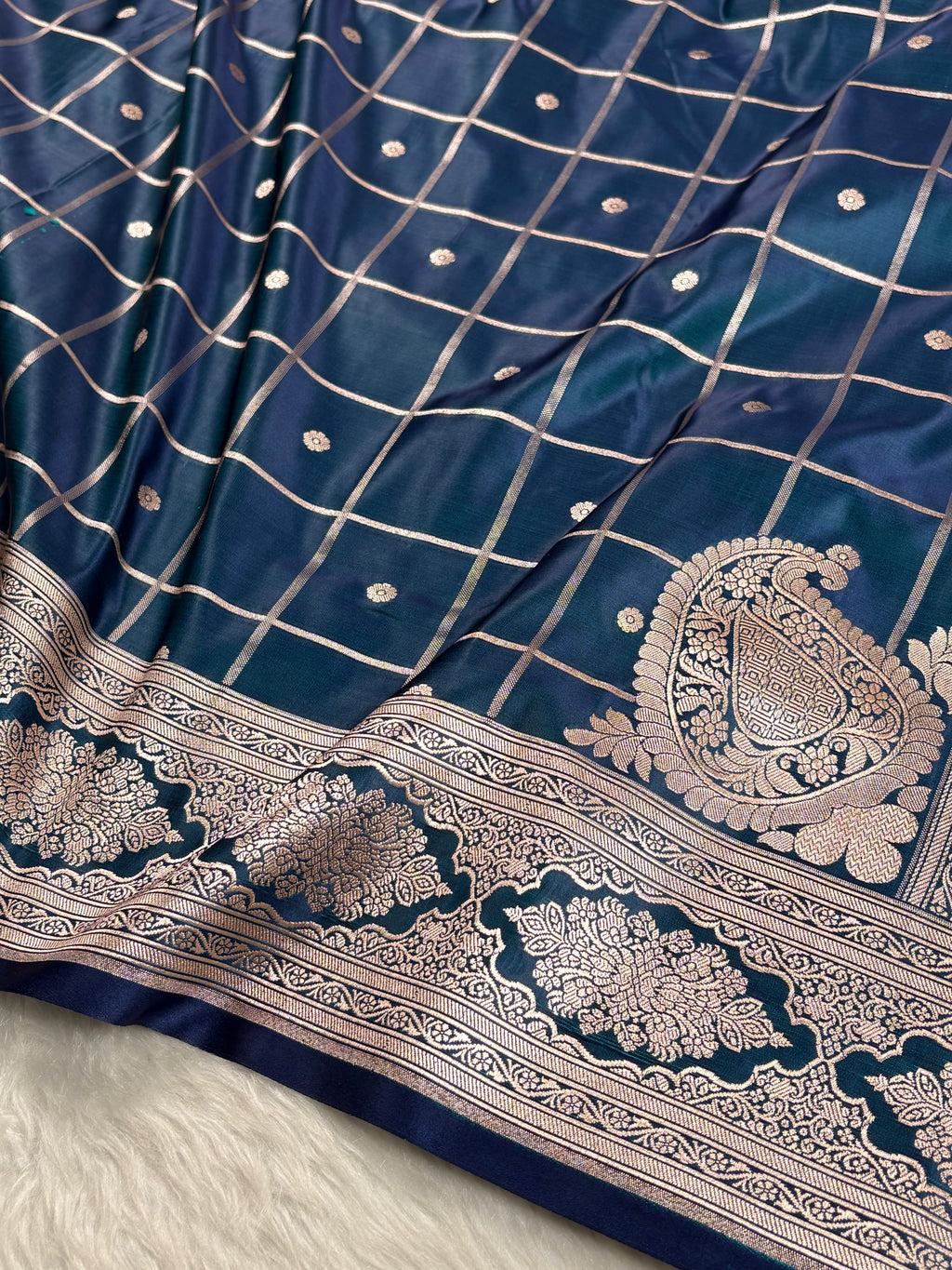 Mashru Katan Banarasi Saree