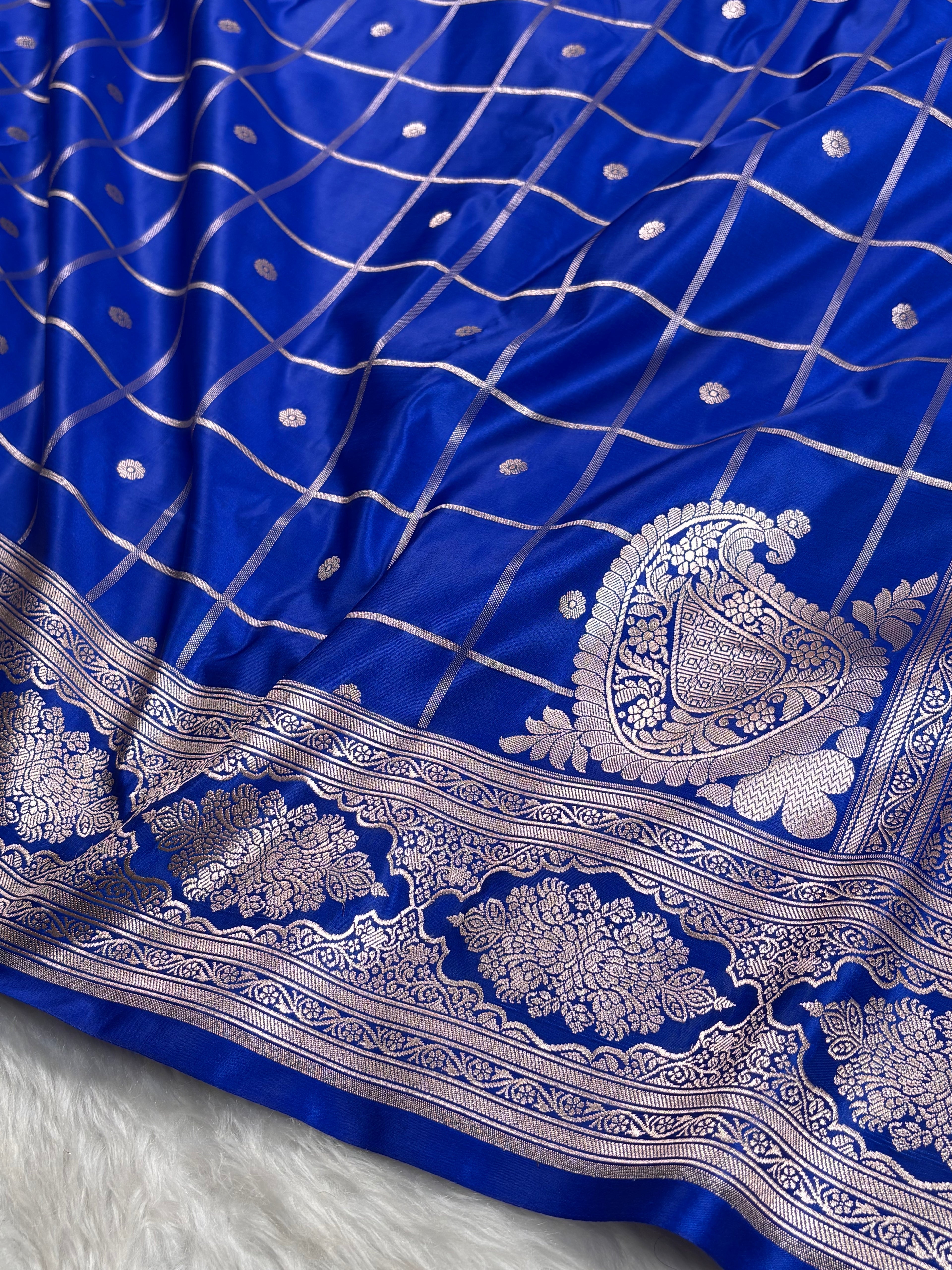 Mashru Katan Banarasi Saree