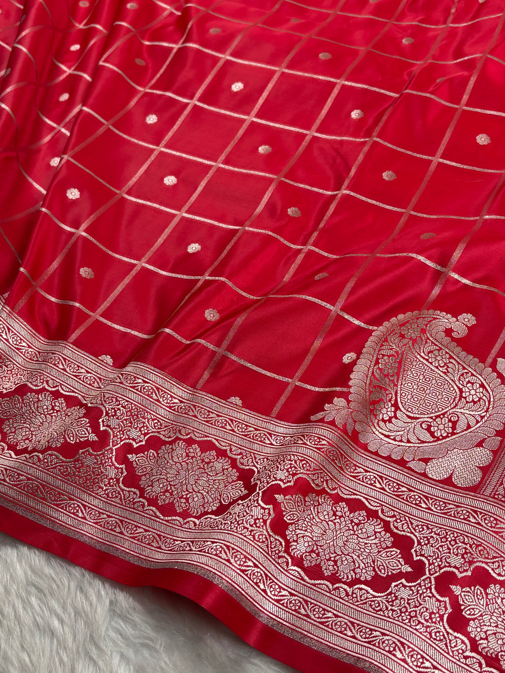Mashru Katan Banarasi Saree